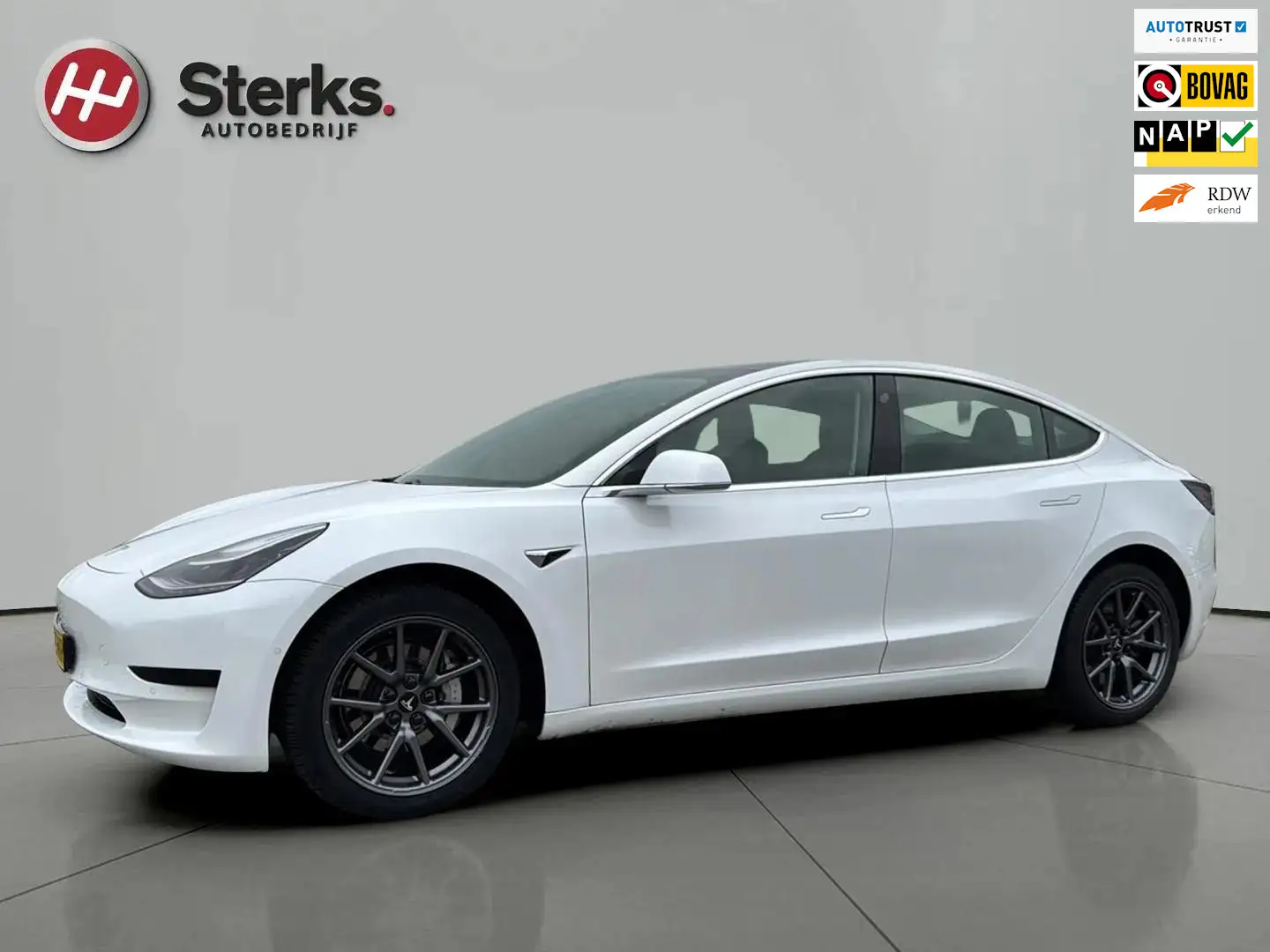 Tesla Model 3 Standard RWD Plus Leer/Panoramadak /Autopilot / 36 Wit - 1