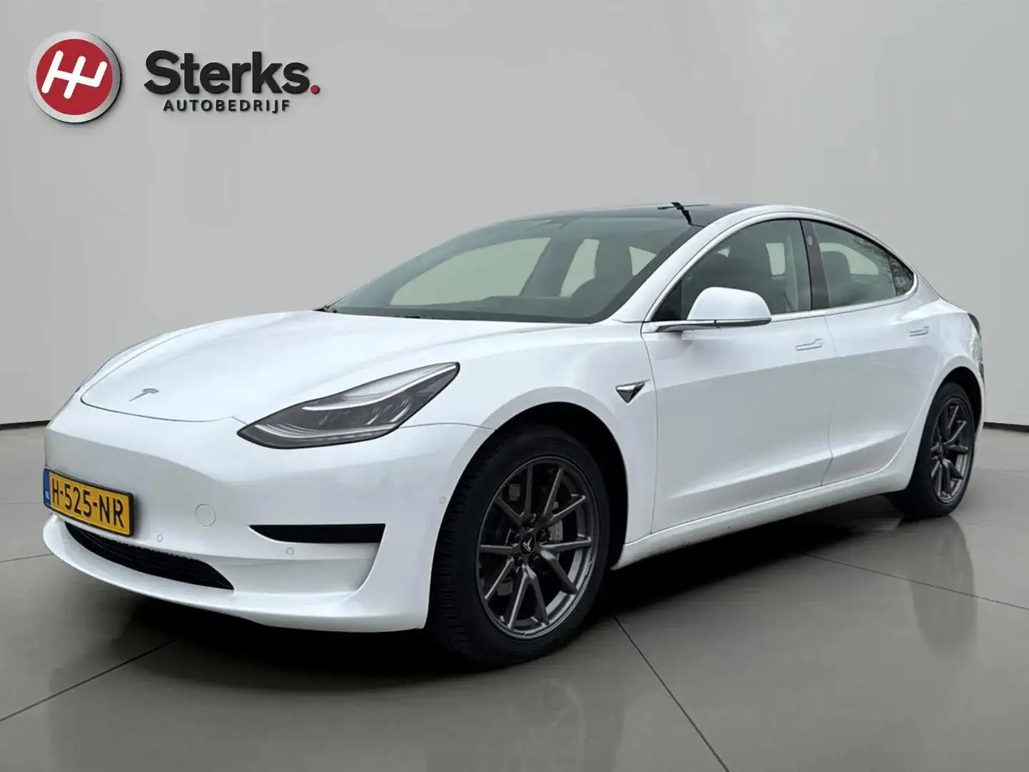 Tesla Model 3 Standard RWD Plus Leer/Panoramadak /Autopilot / 36 Wit - 2