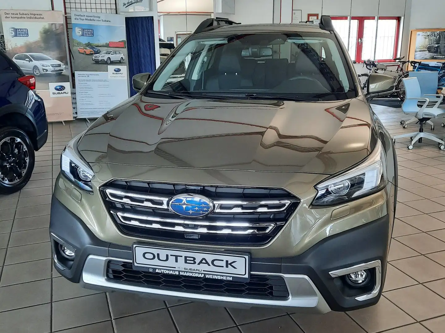 Subaru OUTBACK 2.5i Lineartronic Active  2.2 to  Anhängelast Groen - 1