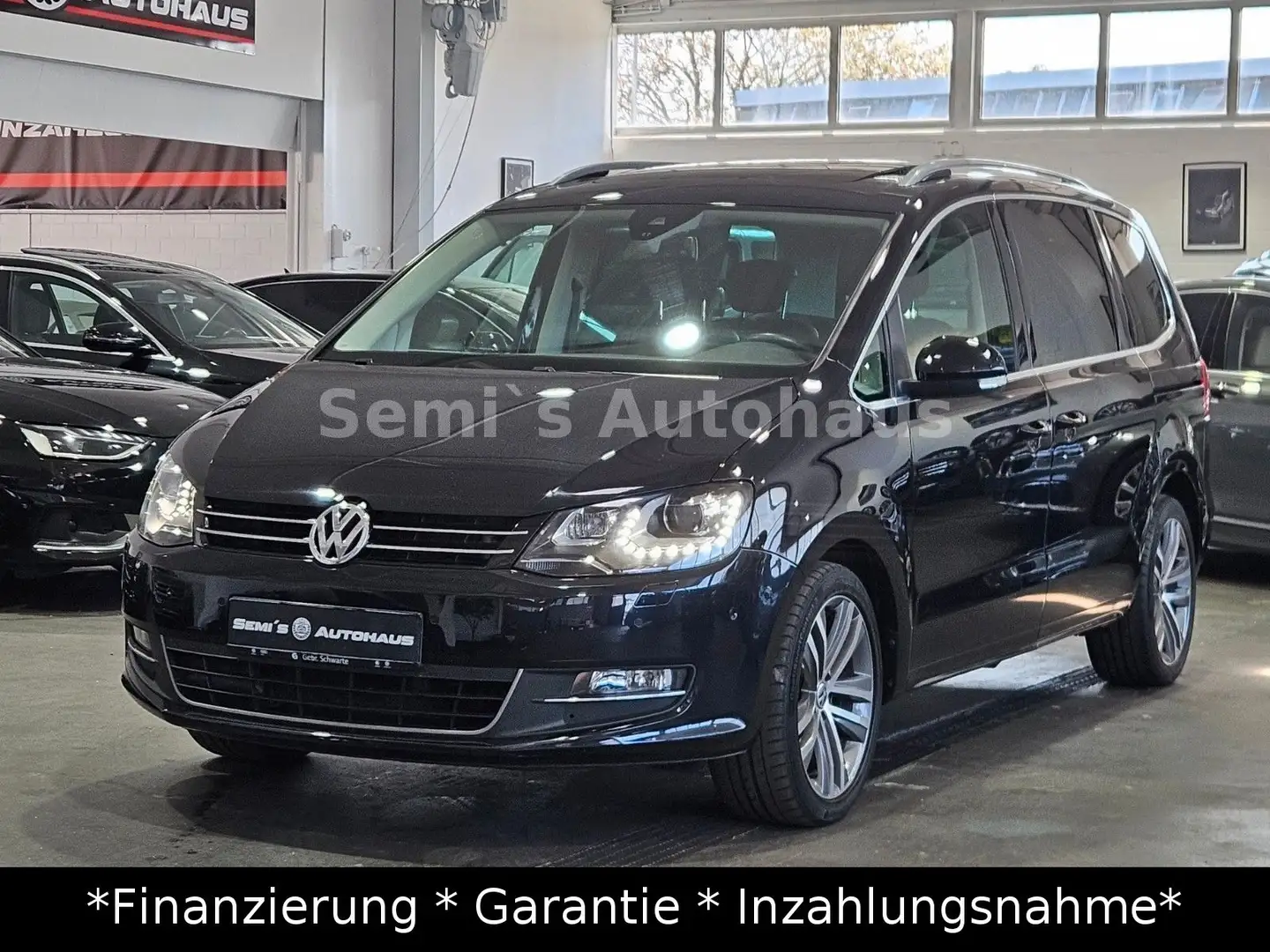 Volkswagen Sharan Highline|DSG|Leder|Xenon|DCC Fekete - 1