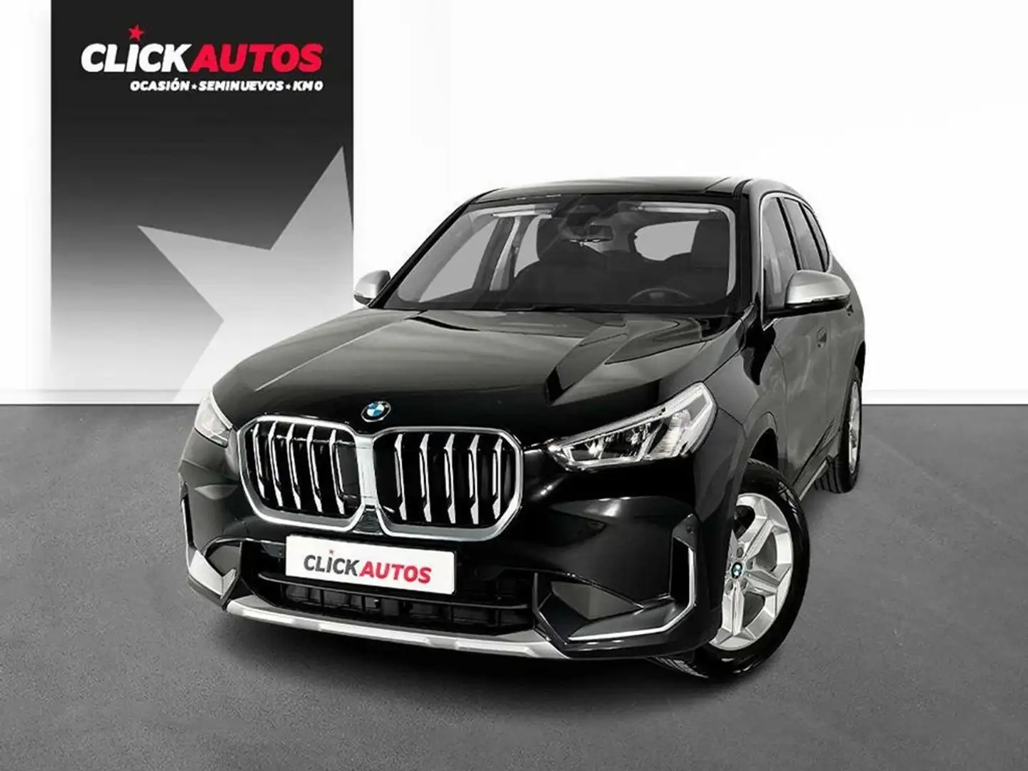 BMW X1 sDrive 18dA Zwart - 1