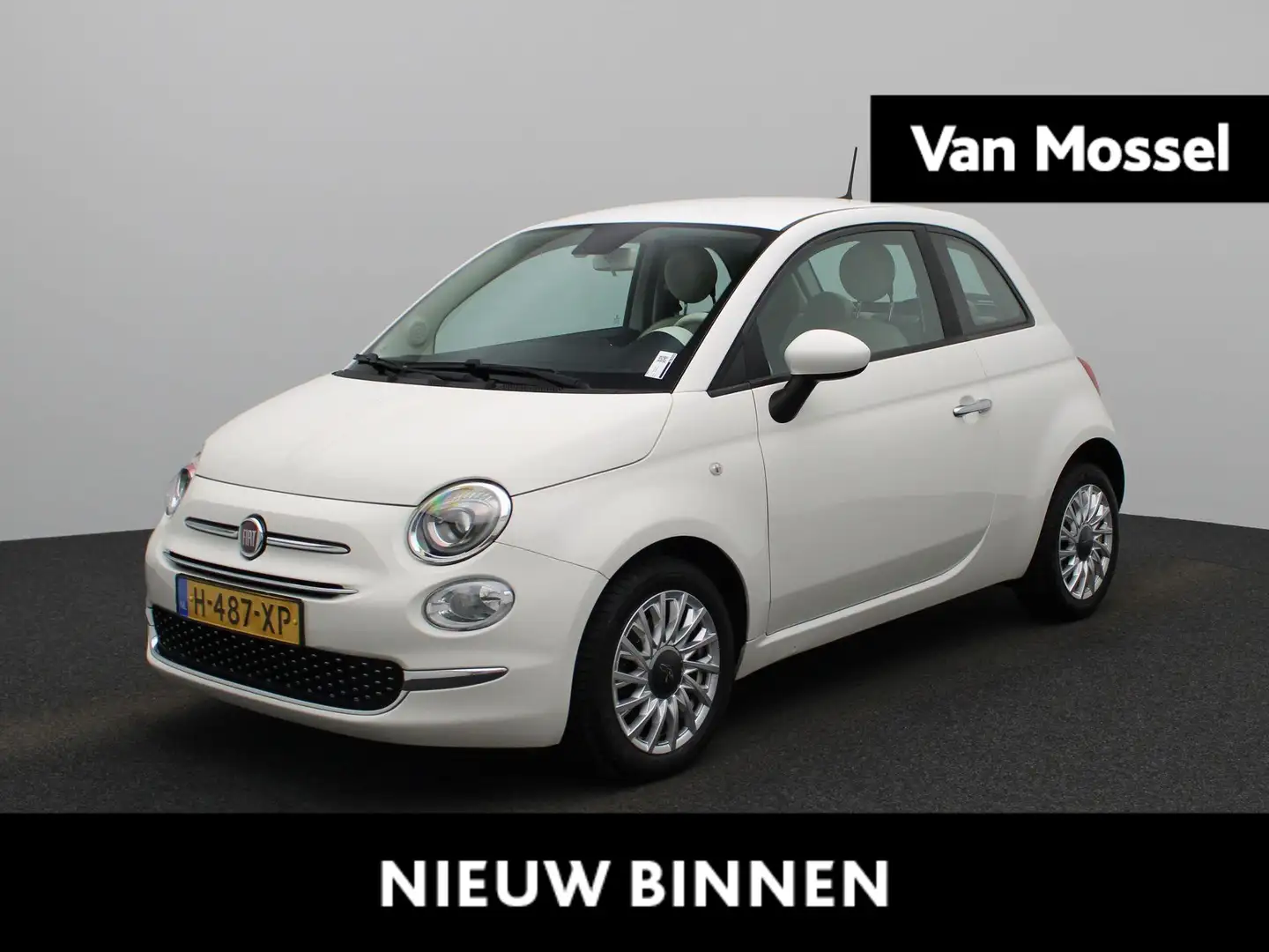 Fiat 500 1.0 Hybrid Lounge NAVIGATIE | AIRCO | CRUISE | PDC Wit - 1