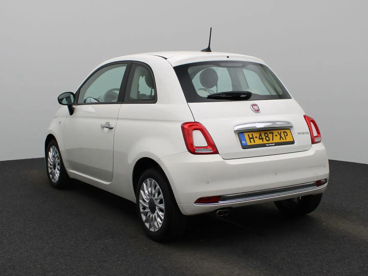 Fiat 500 1.0 Hybrid Lounge NAVIGATIE | AIRCO | CRUISE | PDC Wit - 2