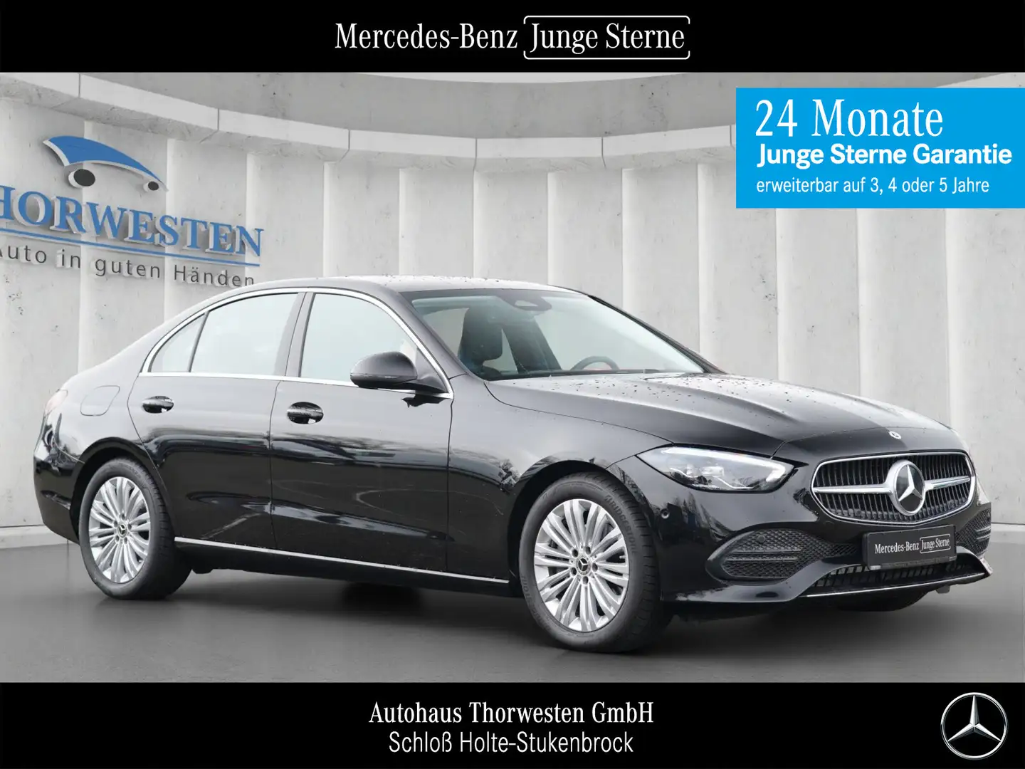 Mercedes-Benz C 180 C 180 Advanced Plus Tempomat VZE Winter-Paket Schwarz - 1