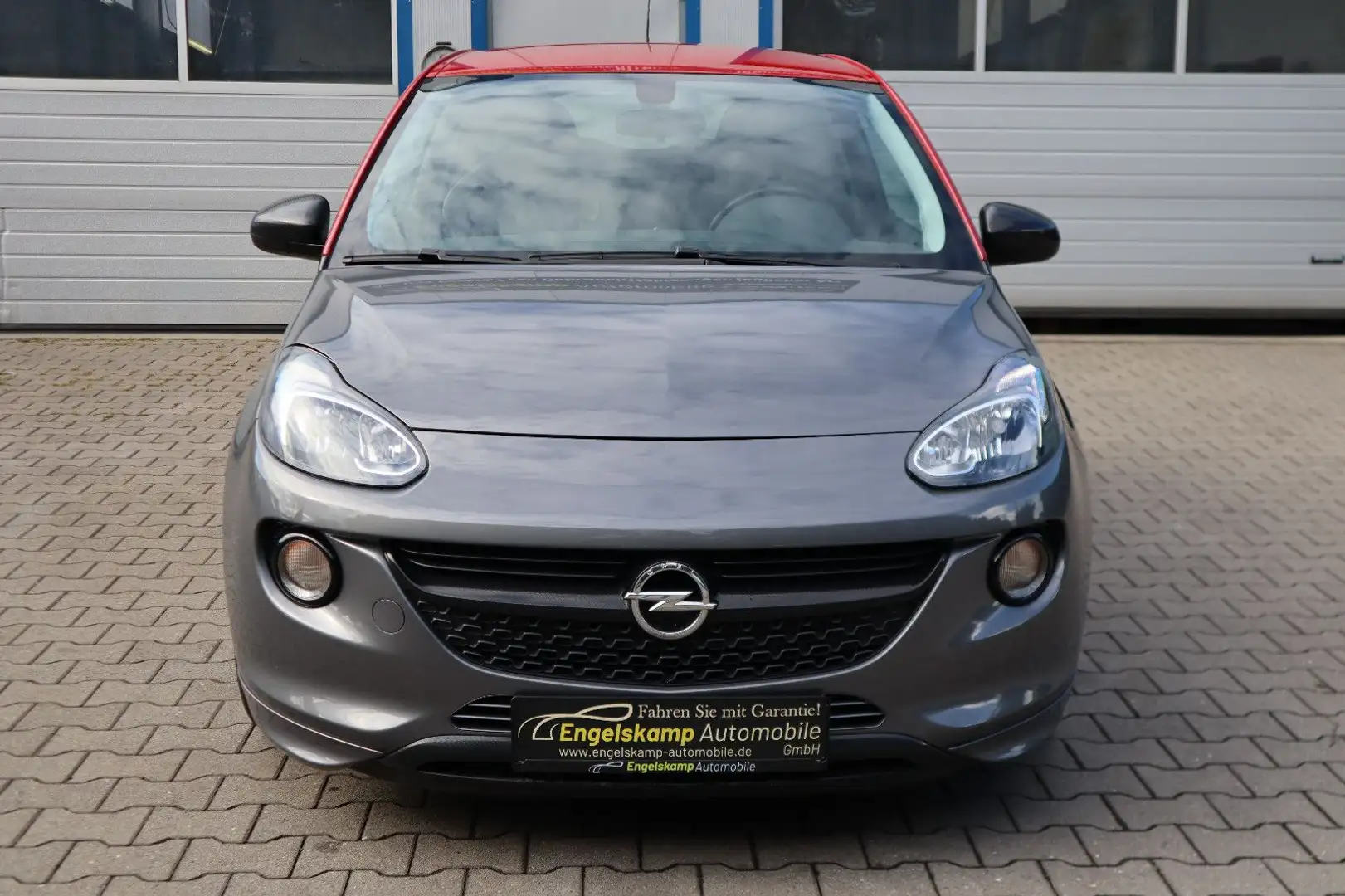 Opel Adam S 1.4 Turbo/Recaro/Leder/PDC/MFL/1.HAND Grau - 2