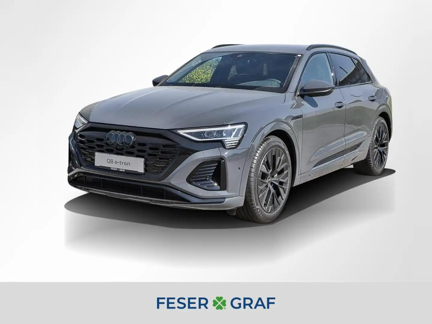 Audi Q8 e-tron 50 e-tron quattro 2x S line AHK B&O Matrix Gris - 1