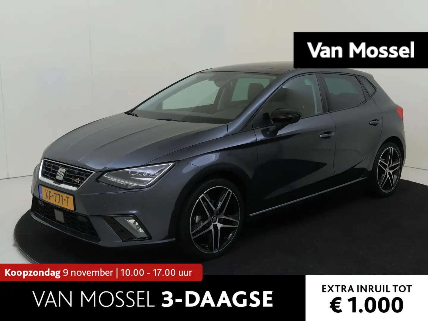 SEAT Ibiza 1.0 TSI FR Business Intense 116PK | Panorama-dak | Grijs - 1