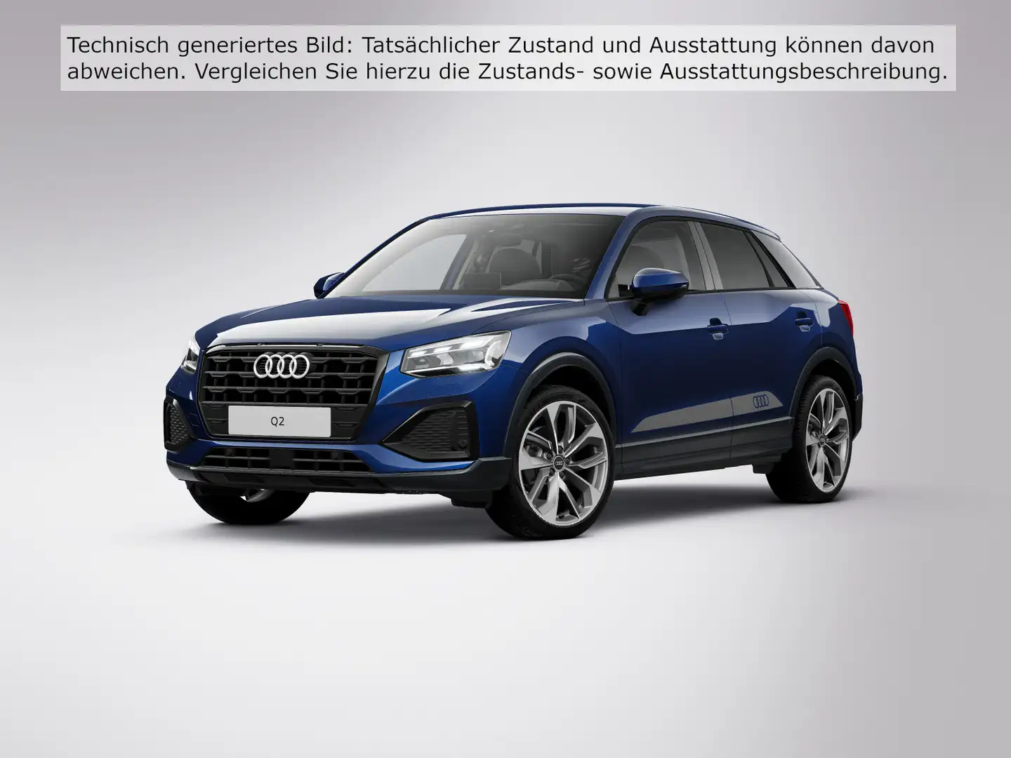 Audi Q2 35 TFSI ADVANCED LM19 MATRIX AHK eKLAPPE Blau - 2