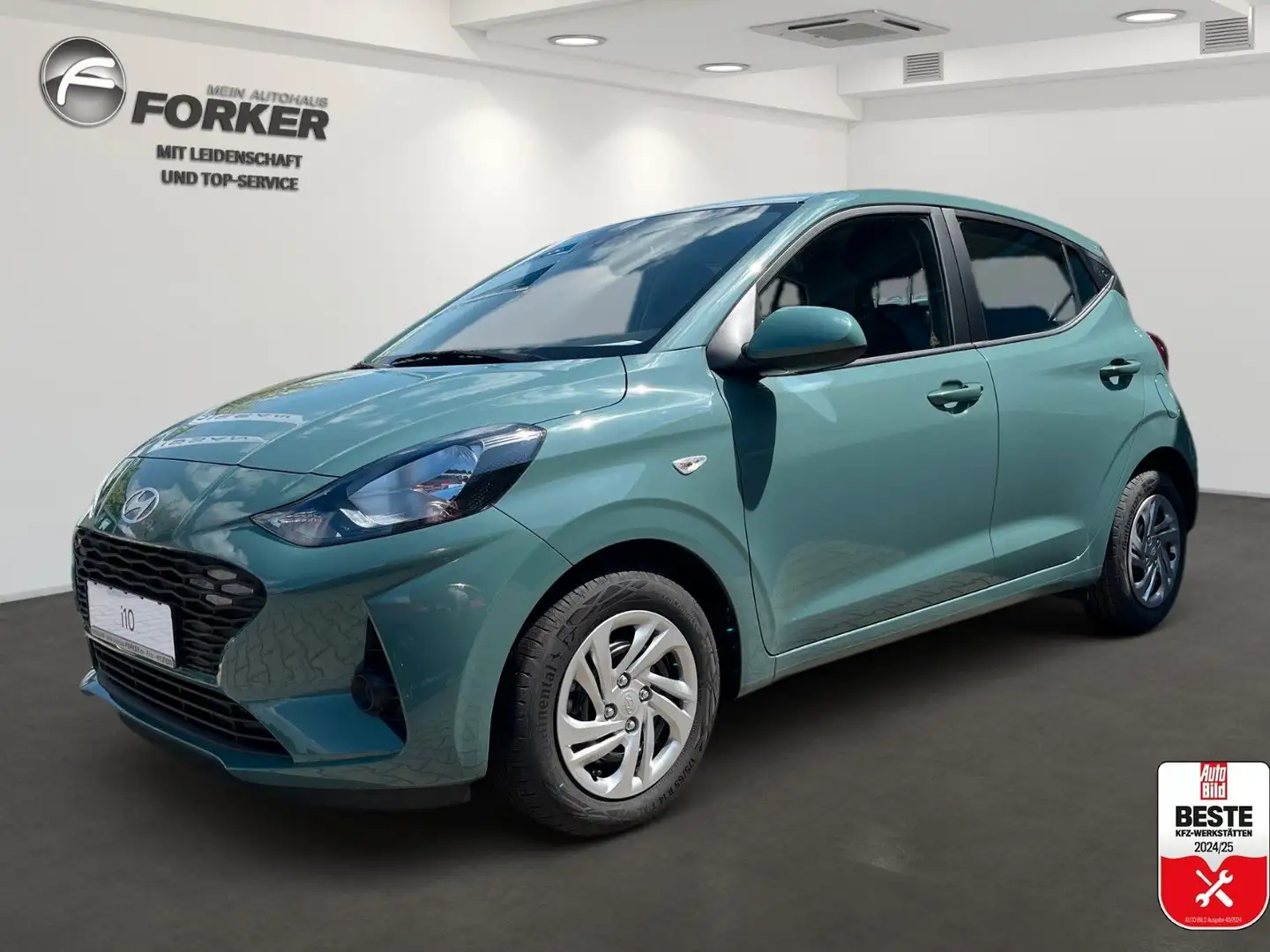 Hyundai i10 Facelift 1.0 Select Navi Kamera Sitzheizung Grün - 1