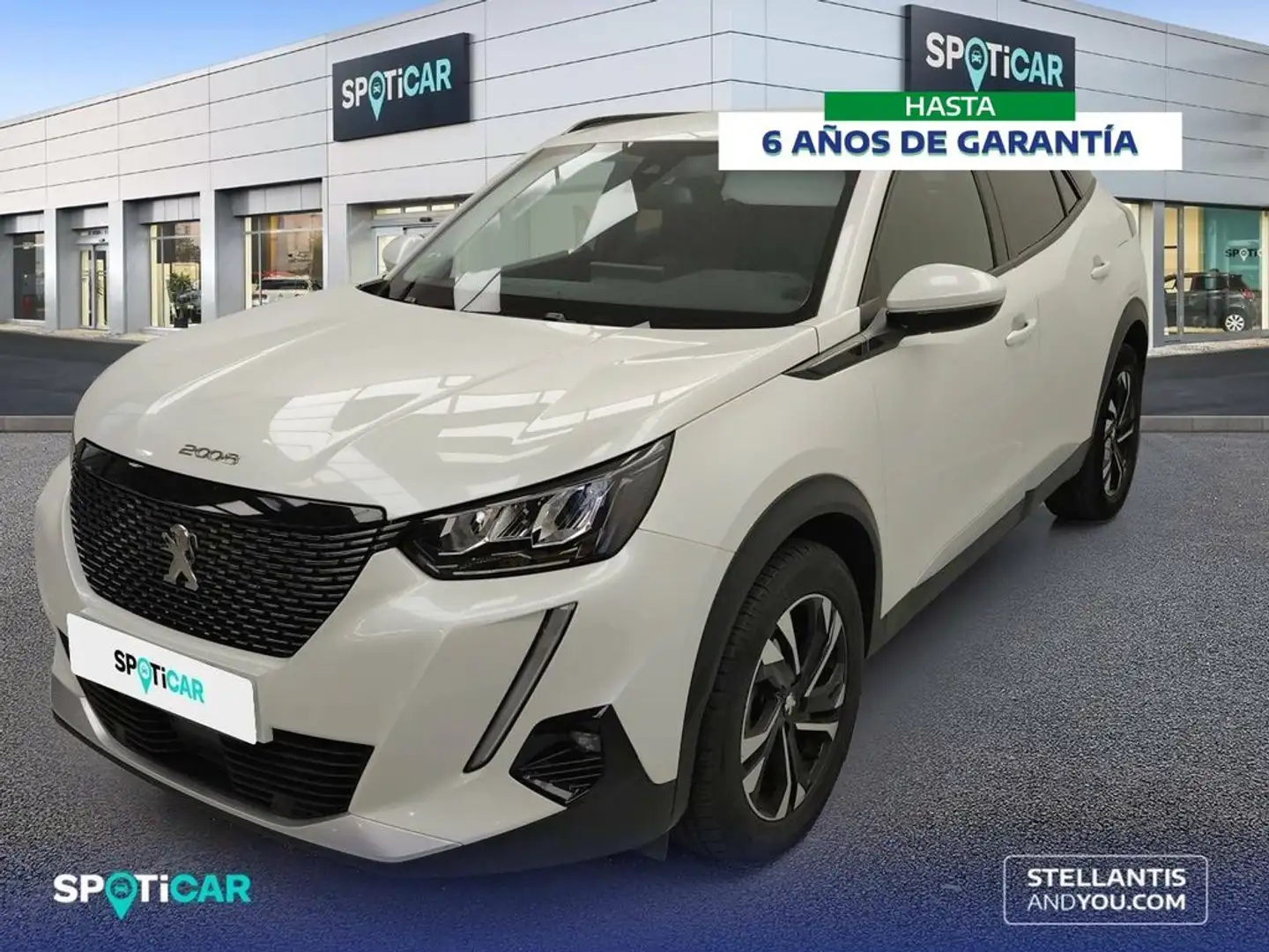 Peugeot 2008 1.2 PureTech S&S Allure Pack EAT8 130 Weiß - 1