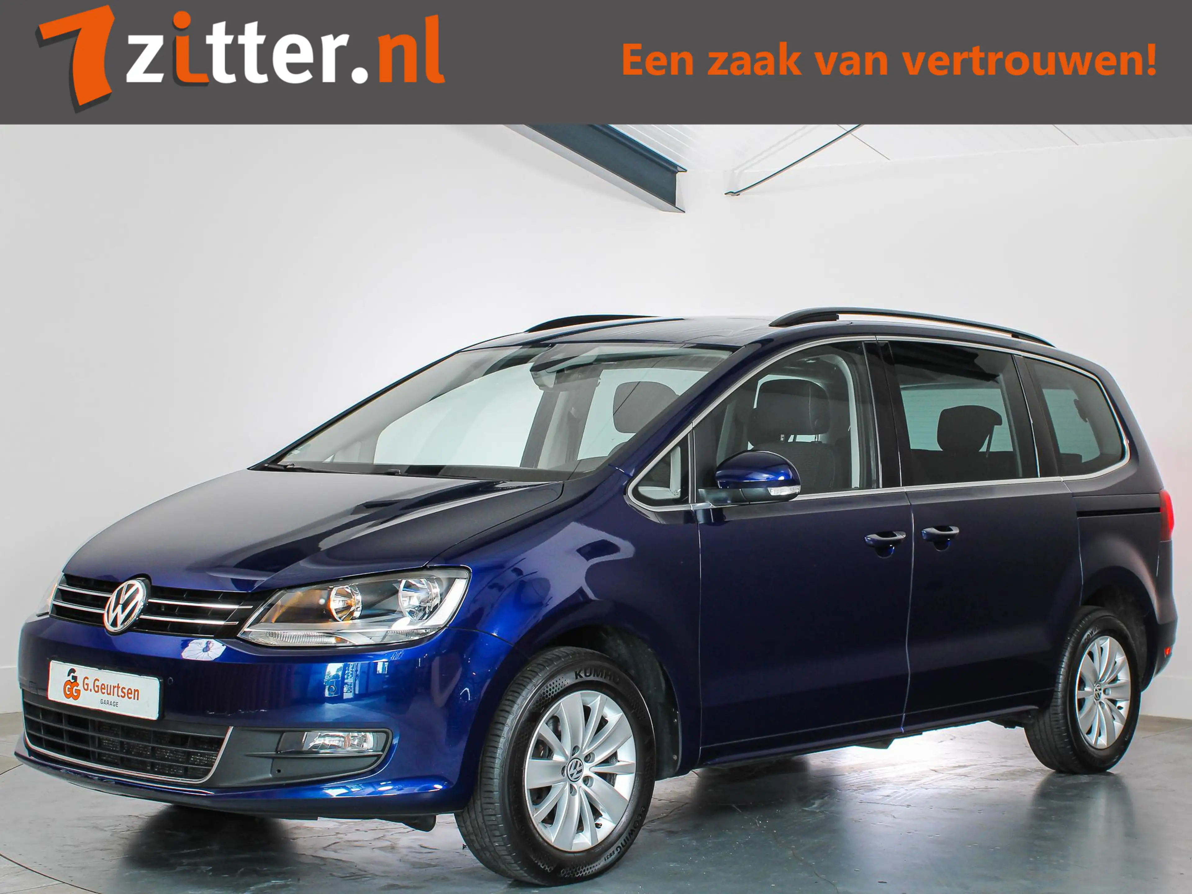 Volkswagen Sharan 1.4 TSI Exclusive Series 7-Persoons Navigatie, Blu