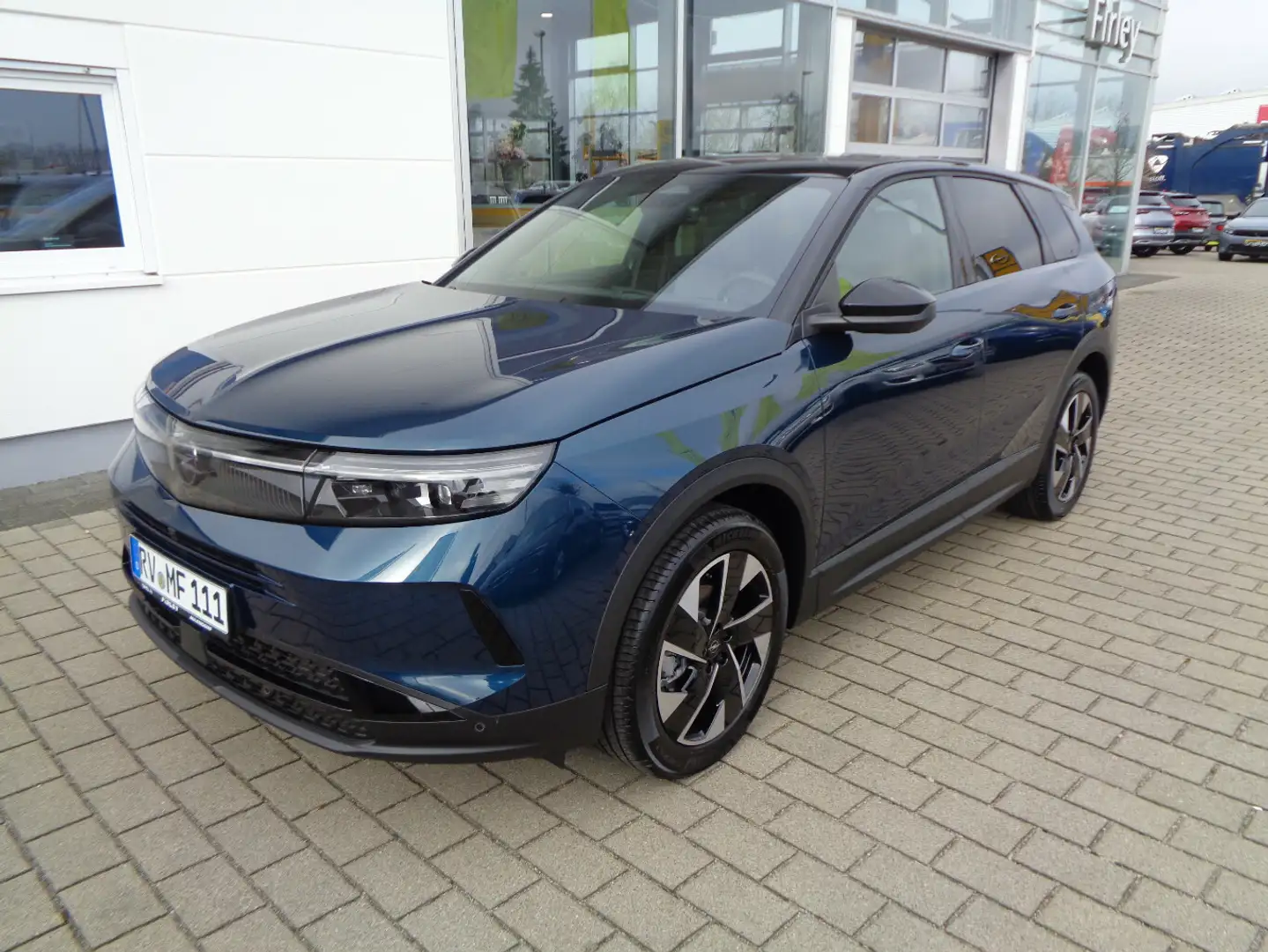 Opel Grandland 1.2 48V Mild-Hybrid 100kW GS Blauw - 1