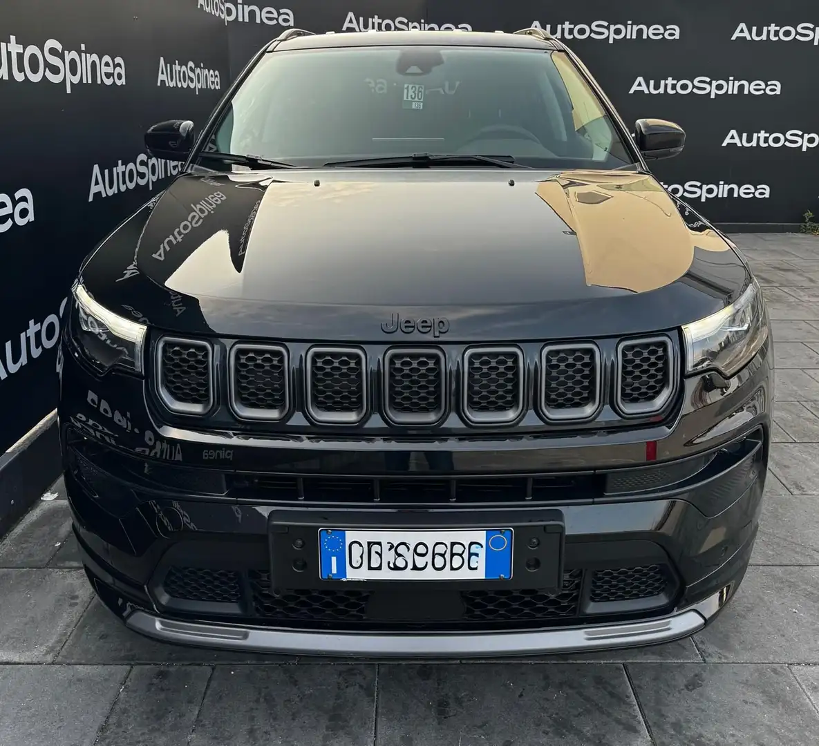 Jeep Compass 1.5 Turbo T4 130CV MHEV 2WD Summit #sed.elettrici Schwarz - 2