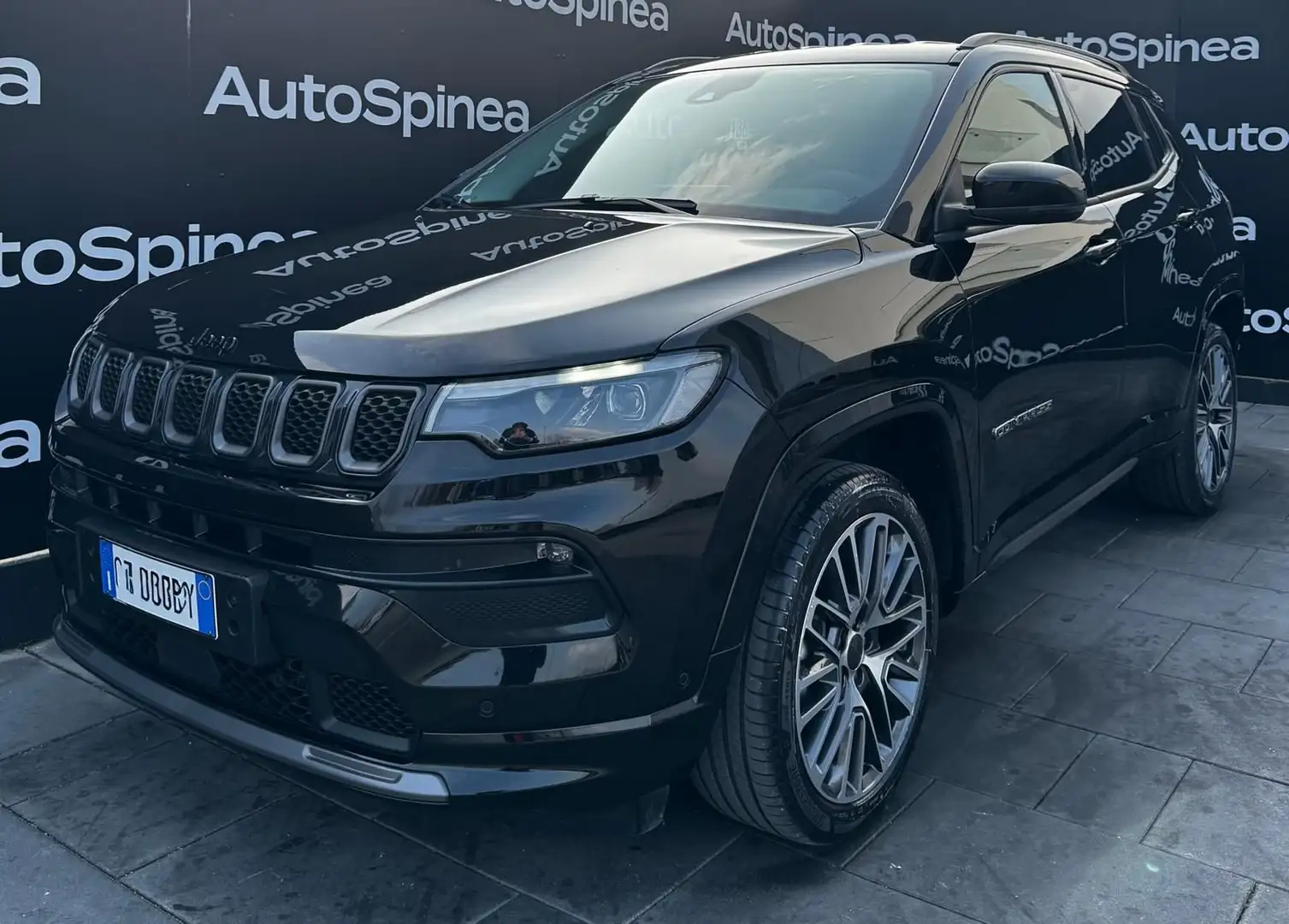 Jeep Compass 1.5 Turbo T4 130CV MHEV 2WD Summit #sed.elettrici Schwarz - 1