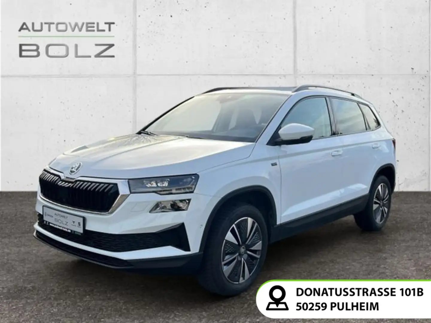 Skoda Karoq Selection Tour 2.0 TDI AHK Navi 360Kam Dig Weiß - 1