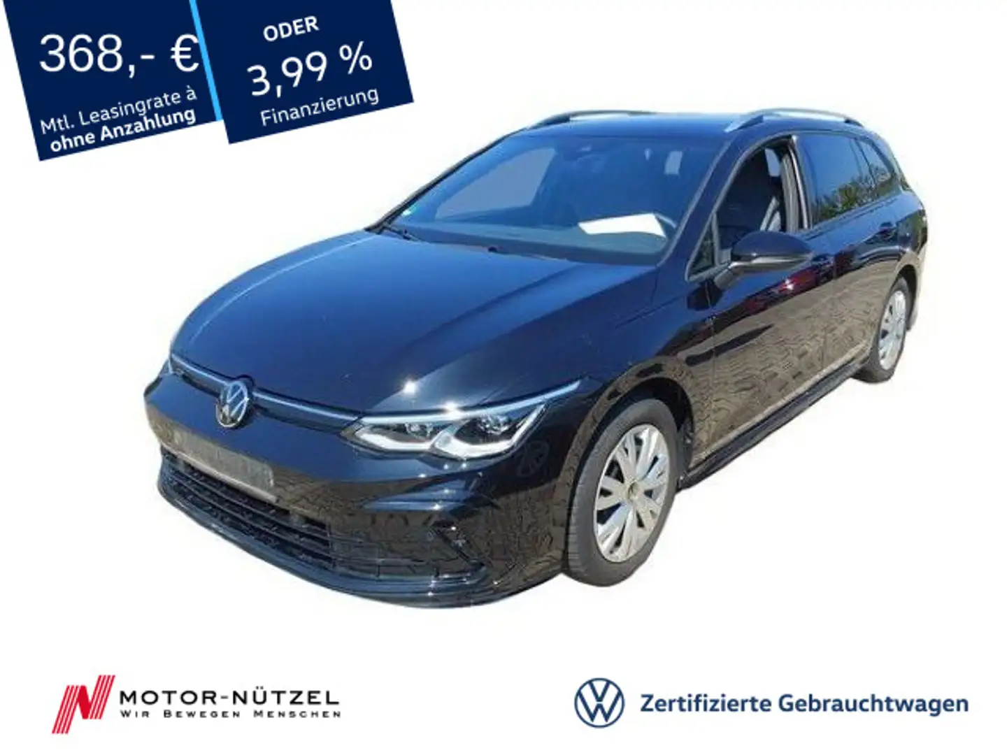 Volkswagen Golf Variant Golf VIII Variant 1.5eTSI DSG R-LINE 5JG+LED+NAV Schwarz - 1