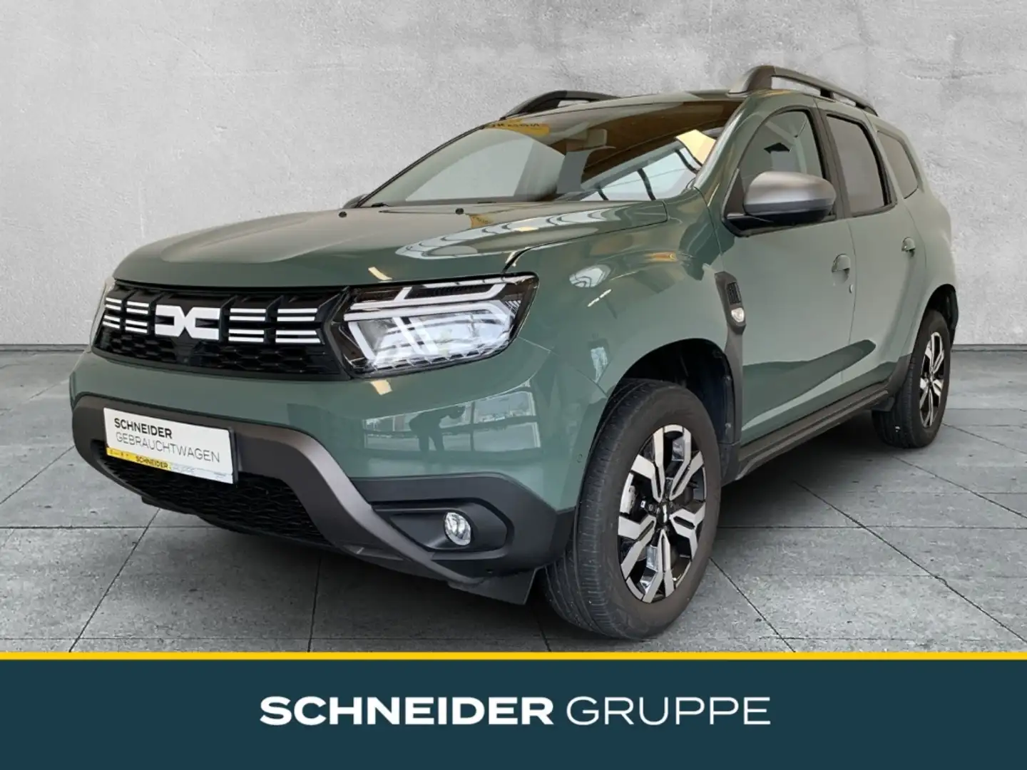 Dacia Duster 1.3 TCe 130 Journey+ KAMERA+NAVI+SHZ+LED Grün - 1
