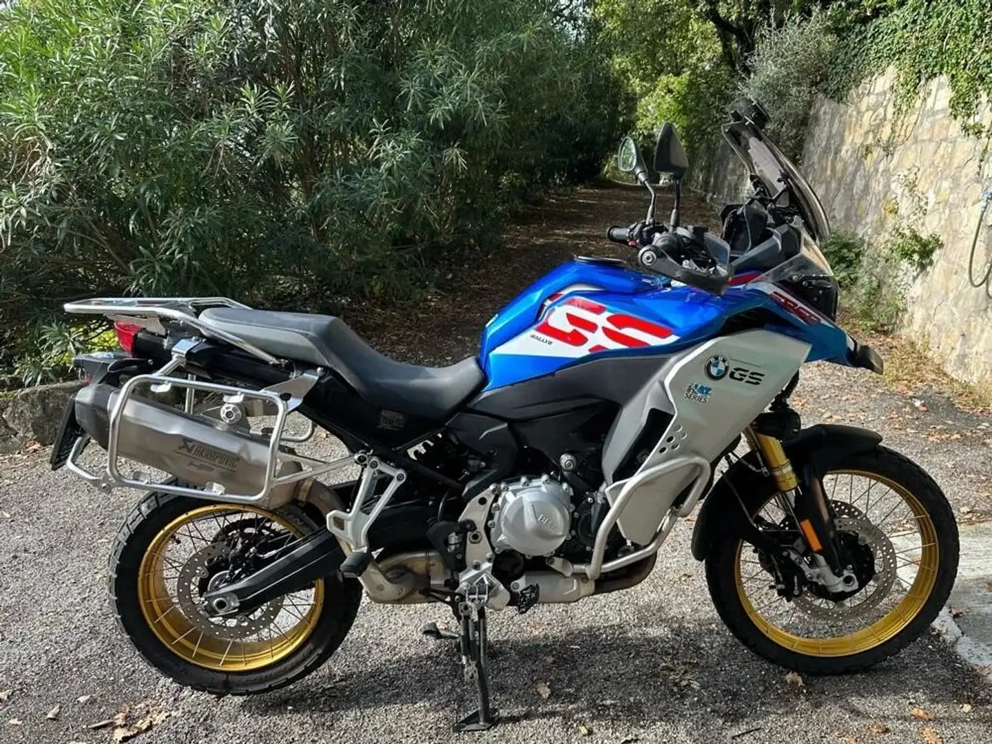 BMW F 850 GS Adventure Bleu - 1