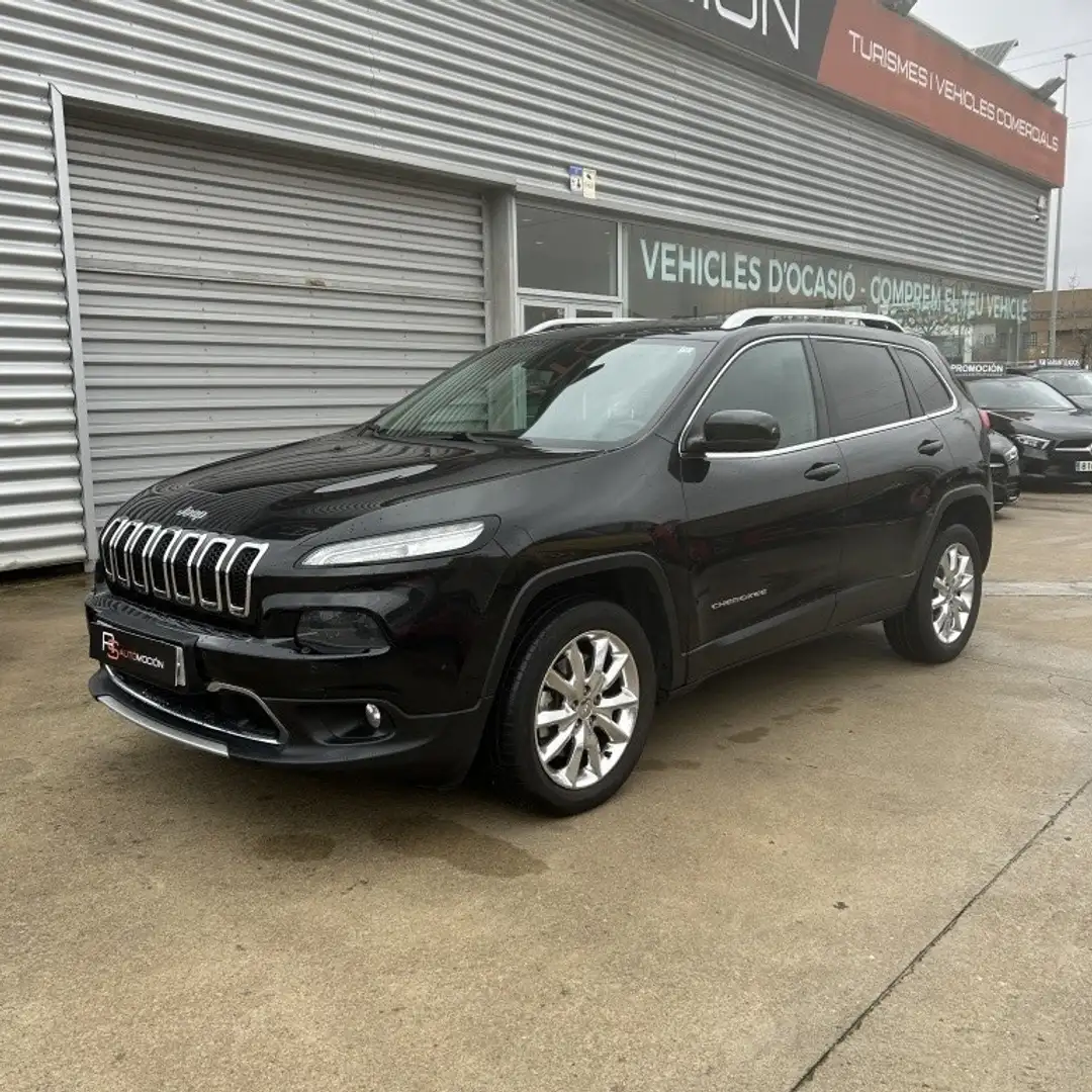 Jeep Cherokee 2.0D Limited 4x4 ADII Aut. 125kW Negro - 1