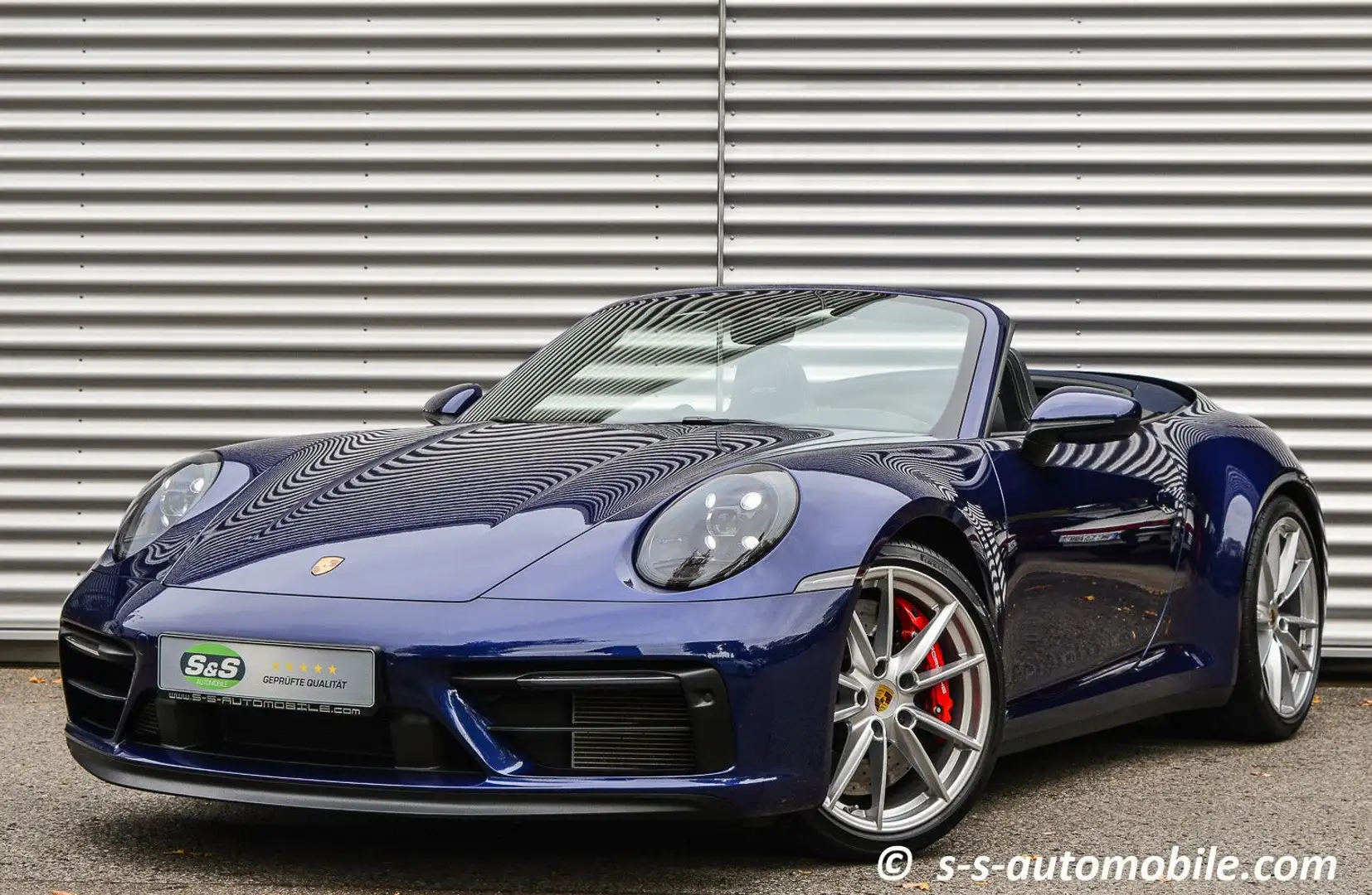 Porsche 992 Carrera GTS Cabrio Schalter 18-Wege Carbon Blau - 1