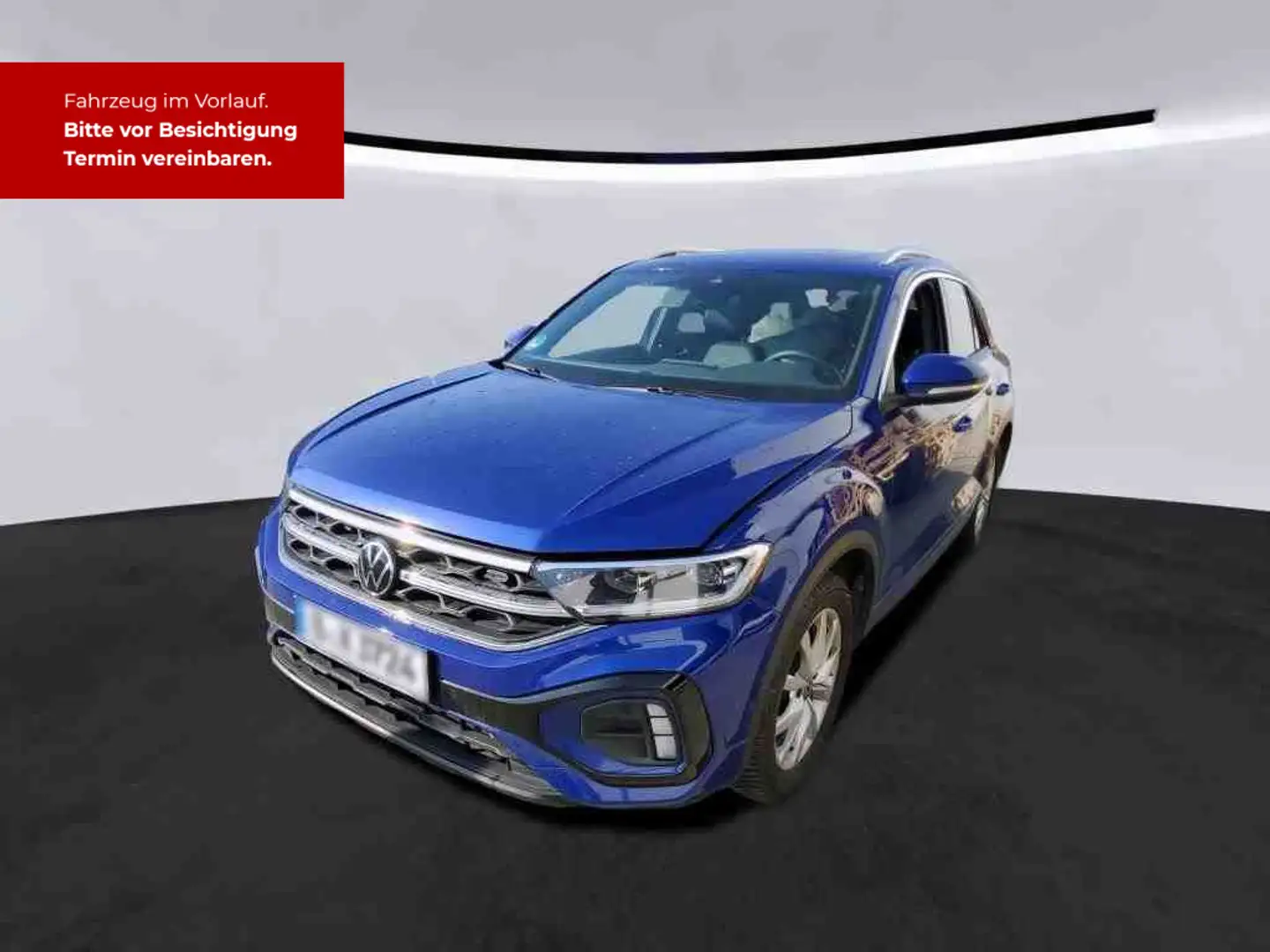Volkswagen T-Roc 2.0 TSI DSG 4Motion R-Line Navi AHK Pano Blau - 2
