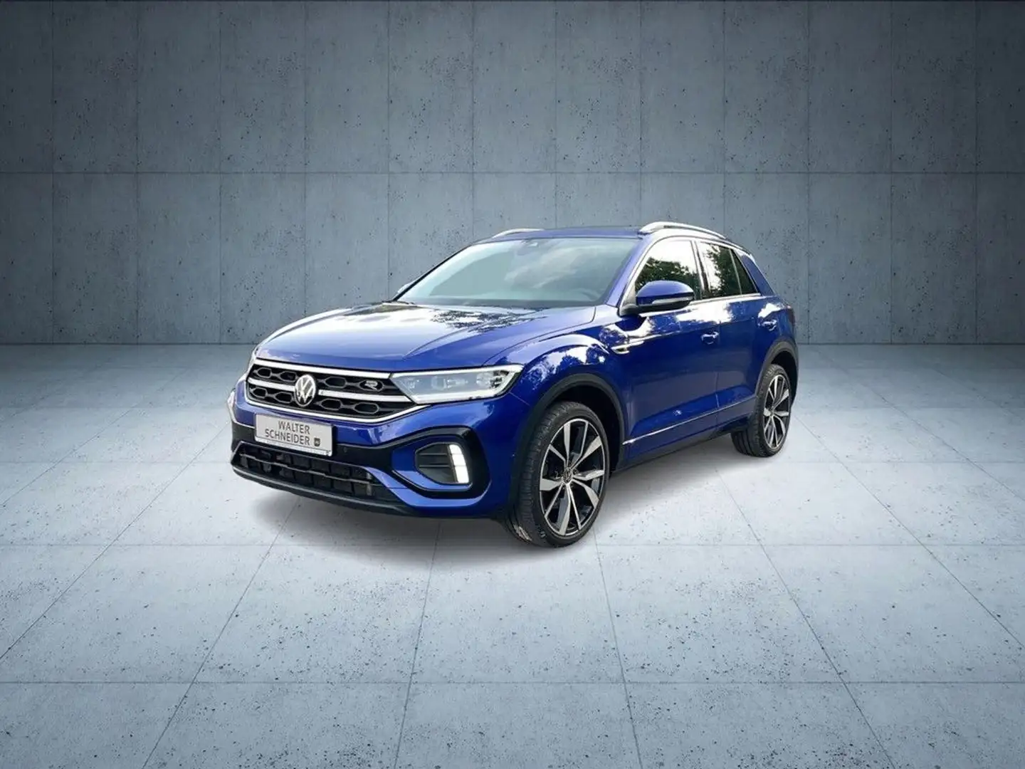 Volkswagen T-Roc 2.0 TSI DSG 4Motion R-Line Navi AHK Pano Blau - 2