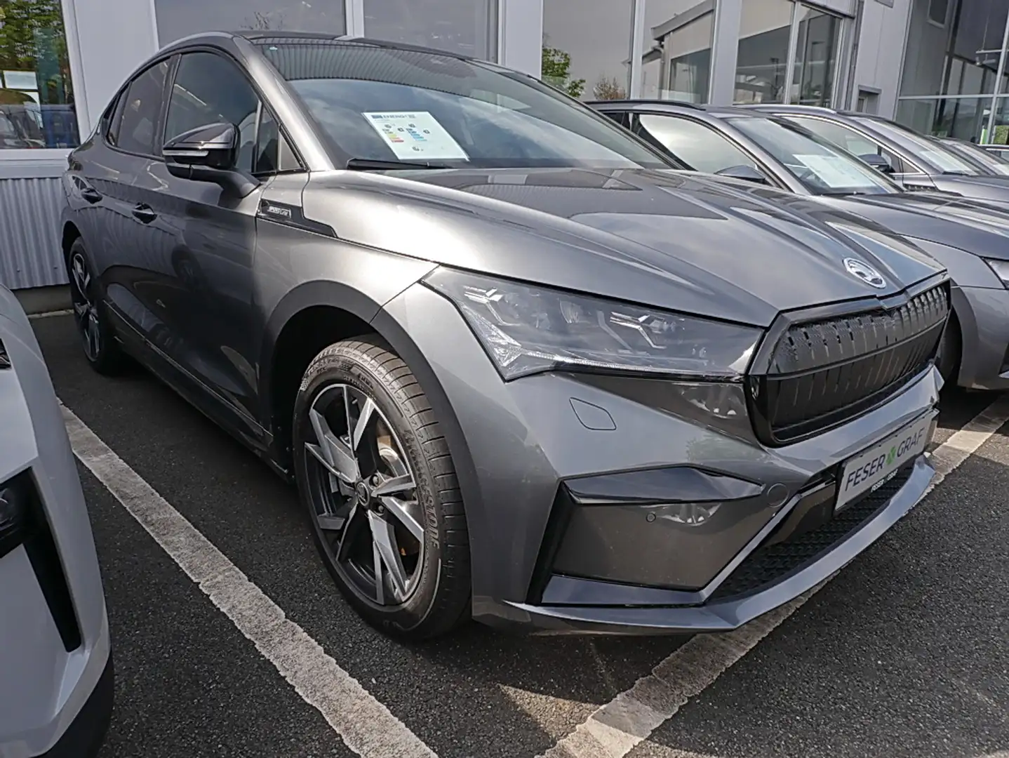 Skoda Enyaq 85 * KESSY RFK MATRIX NAVI* Grau - 2