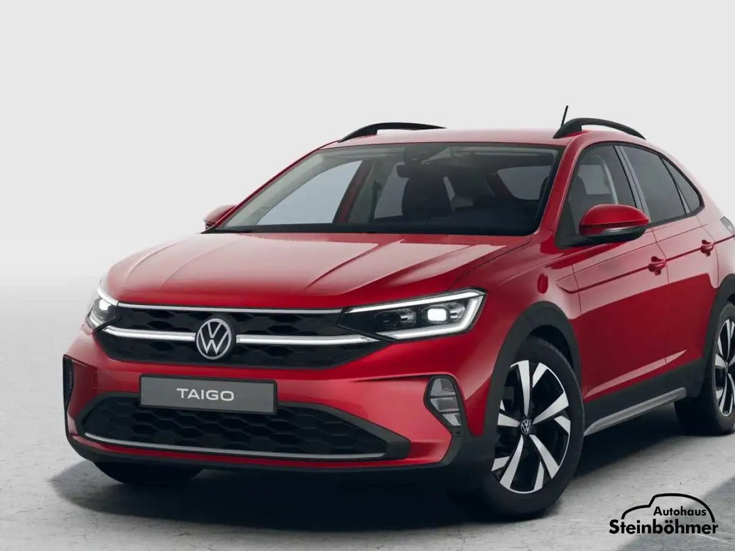 Volkswagen Taigo Life 1.0TSI DSG IQ.Light RearView Keyless Rosso - 2