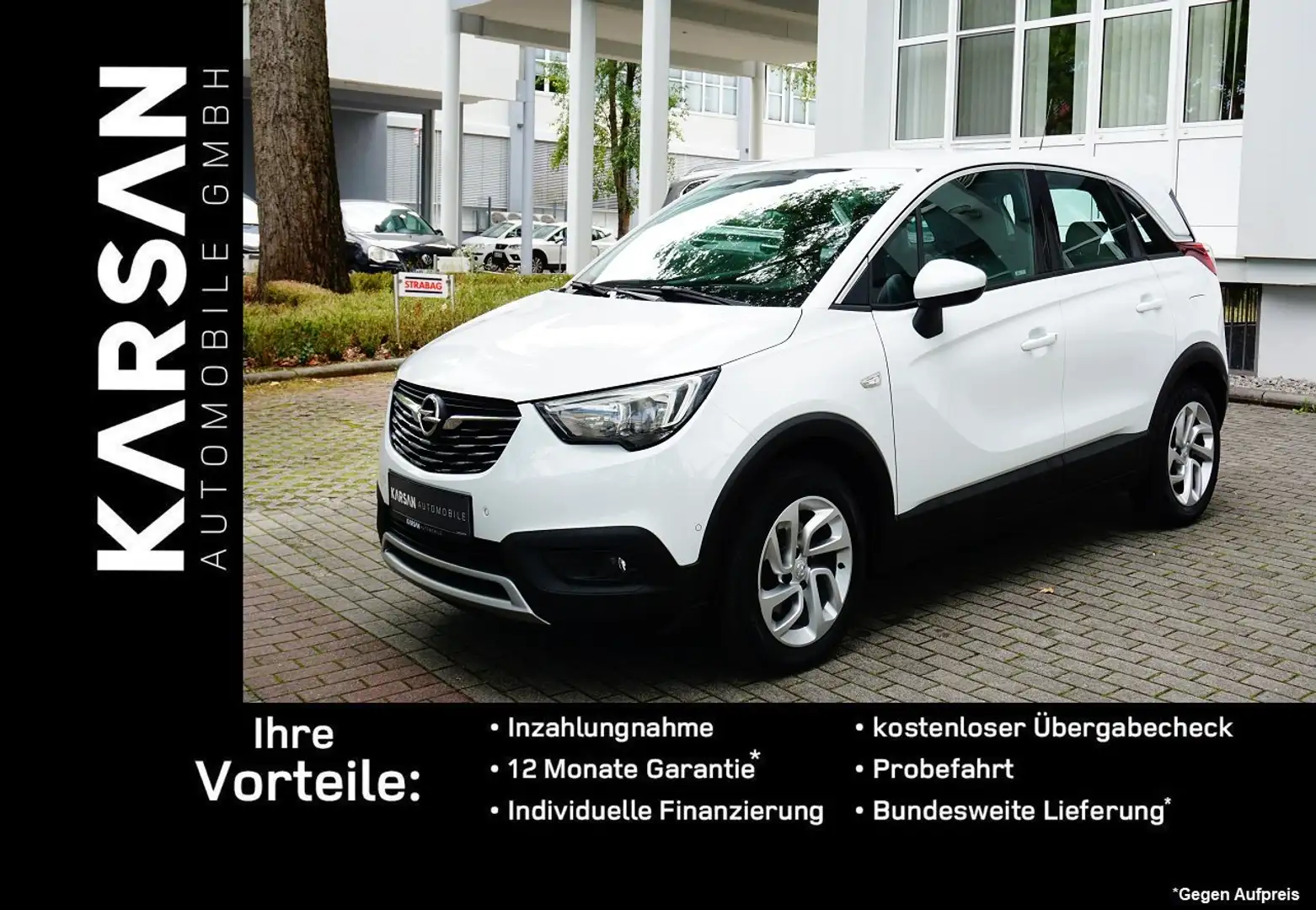 Opel Crossland X Innovation/NAVI/BT/R.KAMERA/2xPDC/ Weiß - 1