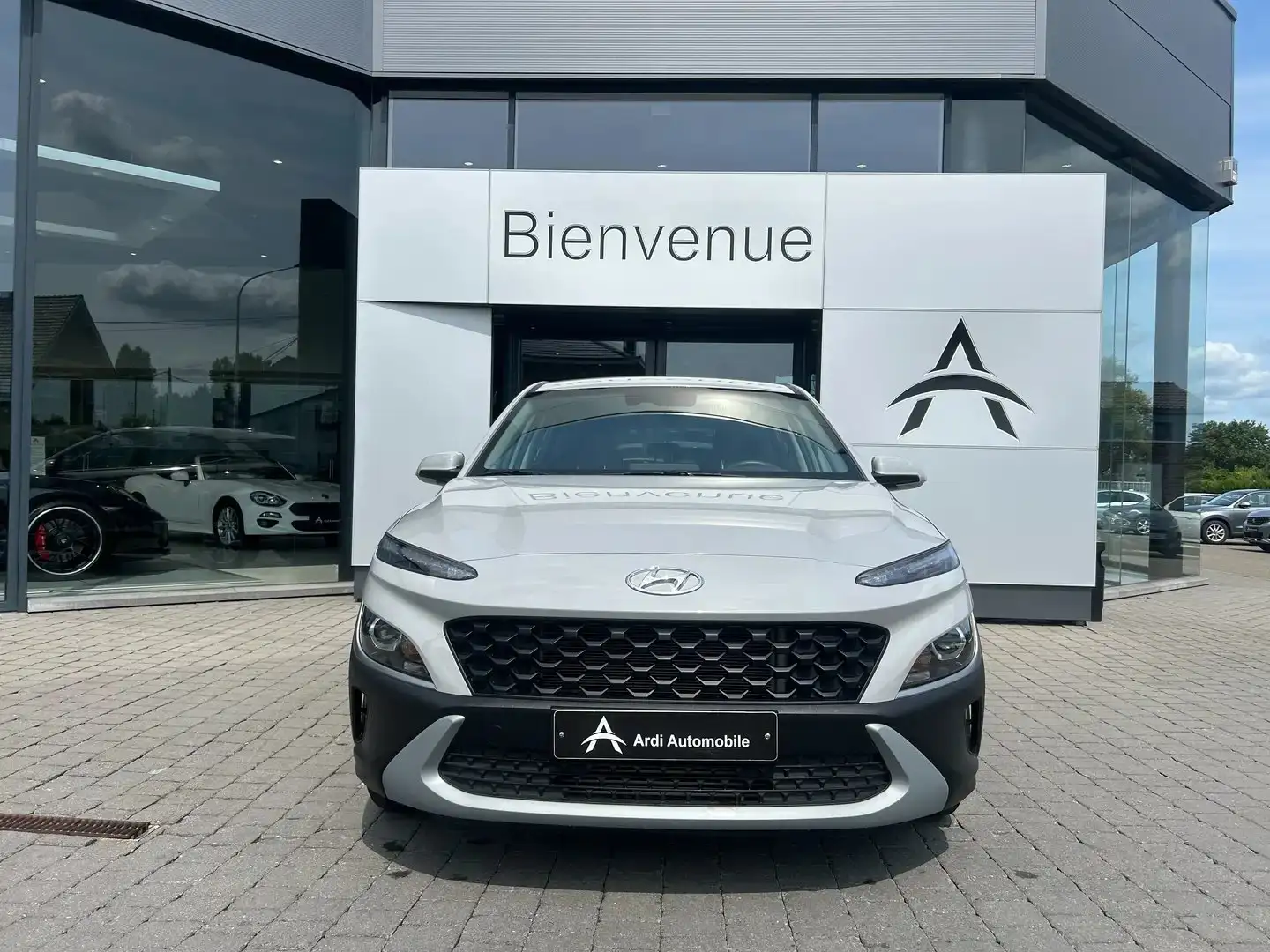 Hyundai KONA 1.0 T-GDi *1er PROPRIETAIRE*CAMERA AR*AIRCO* Gris - 2