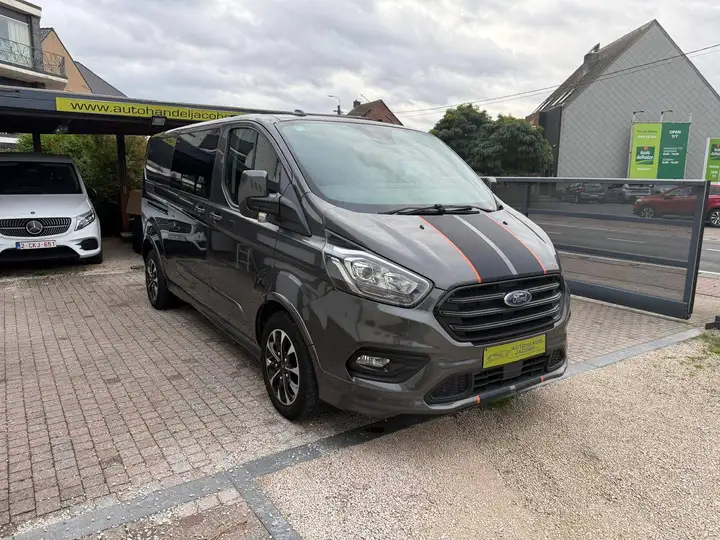 Ford Transit Custom SPORT * L2 * DUB CAB * 170PK * 5ZITPL * LANE * BLIS * BTW