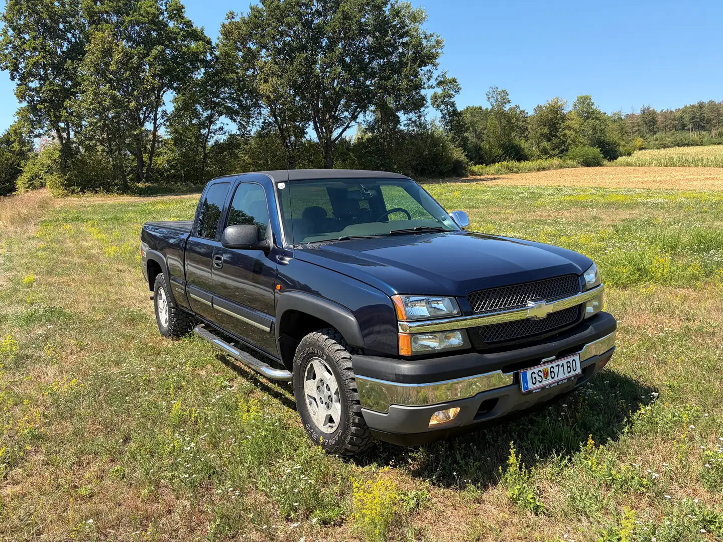 Chevrolet Silverado ZR71 Blau - 2