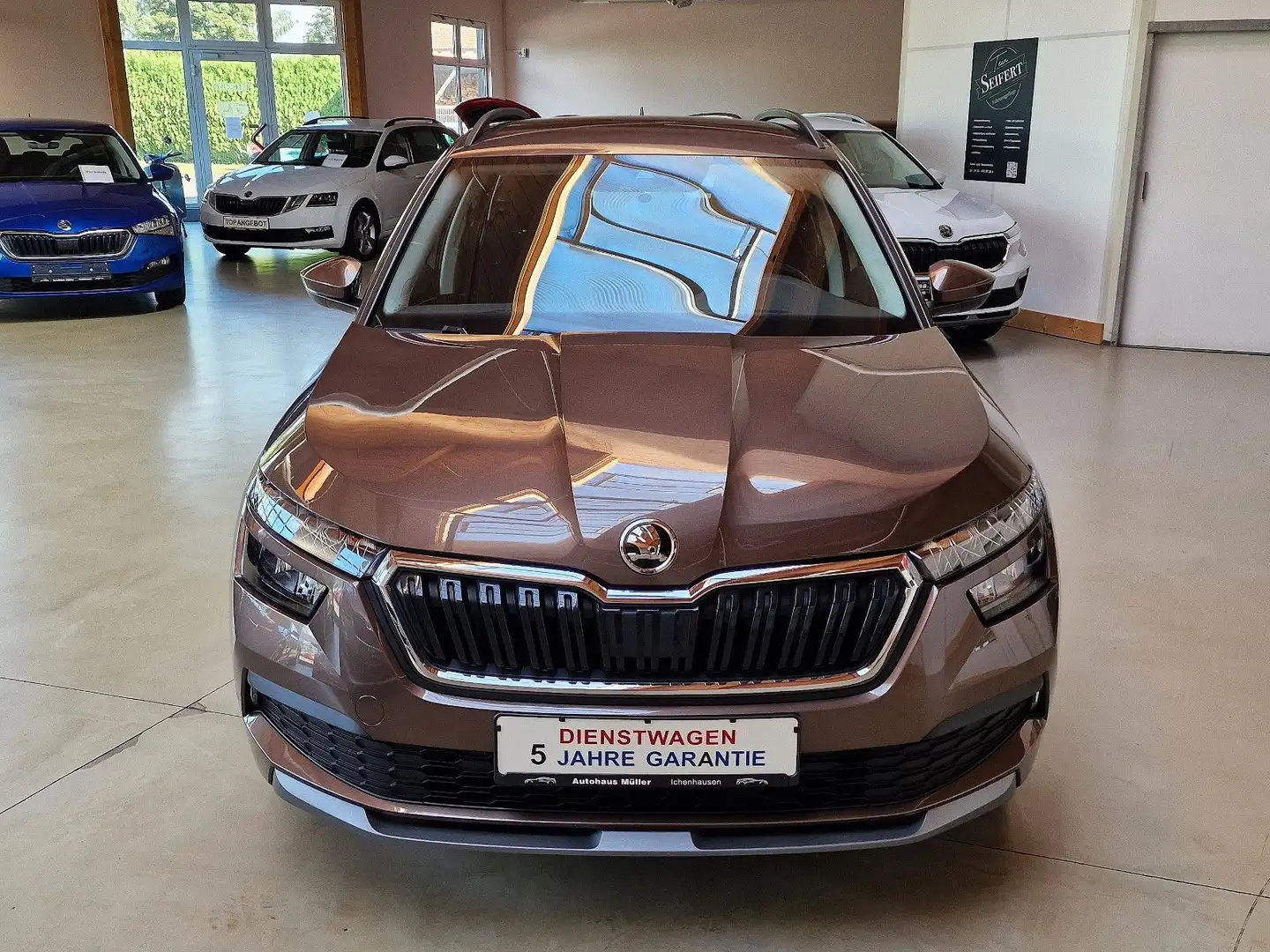 Skoda Kamiq Ambition Plus AHK 5J-GAR LED PDC SHZ SML T Brun - 2