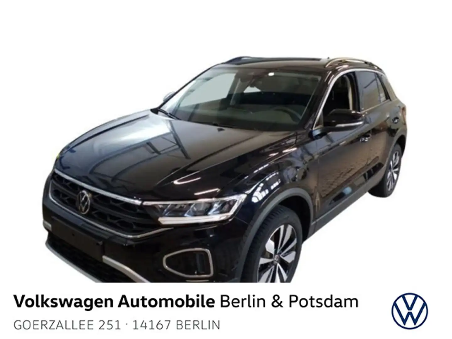 Volkswagen T-Roc 1.5 TSI DSG Move Navi Kamera Klima SHZ Noir - 1