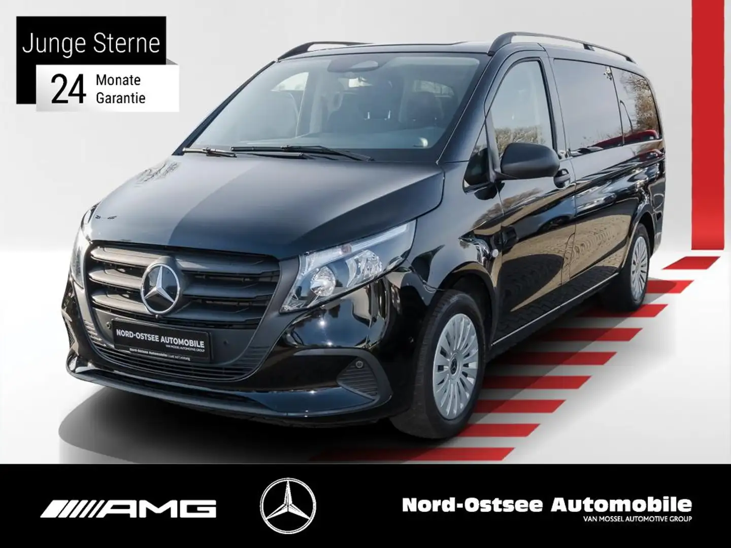 Mercedes-Benz Vito 116 TOURER NEUES MODELL NAVI KAMERA TEMPO Schwarz - 1