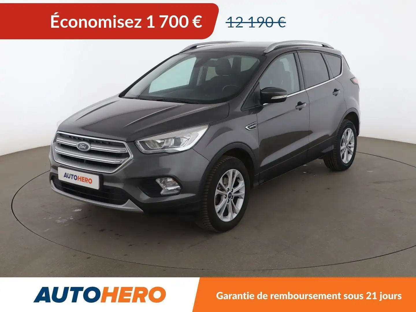 Ford Kuga 1.5 EcoBoost Titanium 4x2 Gris - 1