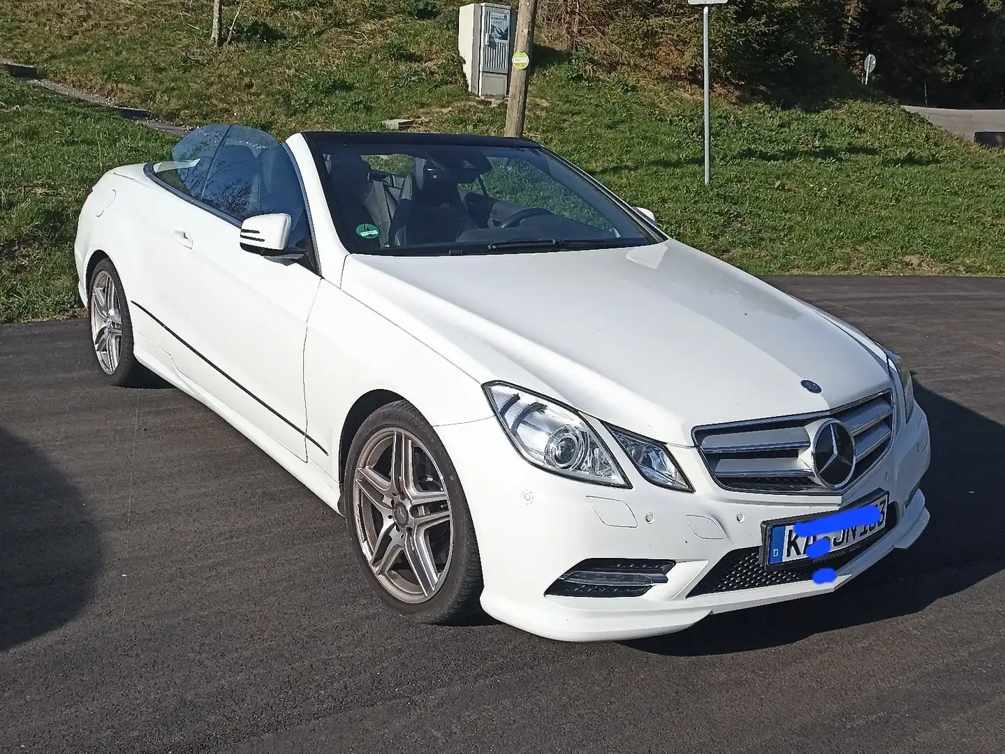 Mercedes-Benz E 350 E 350 CDI DPF Cabrio BlueEFFICIENCY 7G-TRONIC Avan Weiß - 2