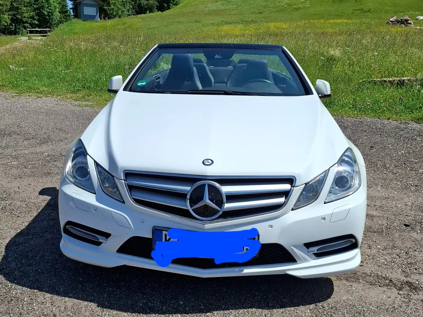 Mercedes-Benz E 350 E 350 CDI DPF Cabrio BlueEFFICIENCY 7G-TRONIC Avan Weiß - 1