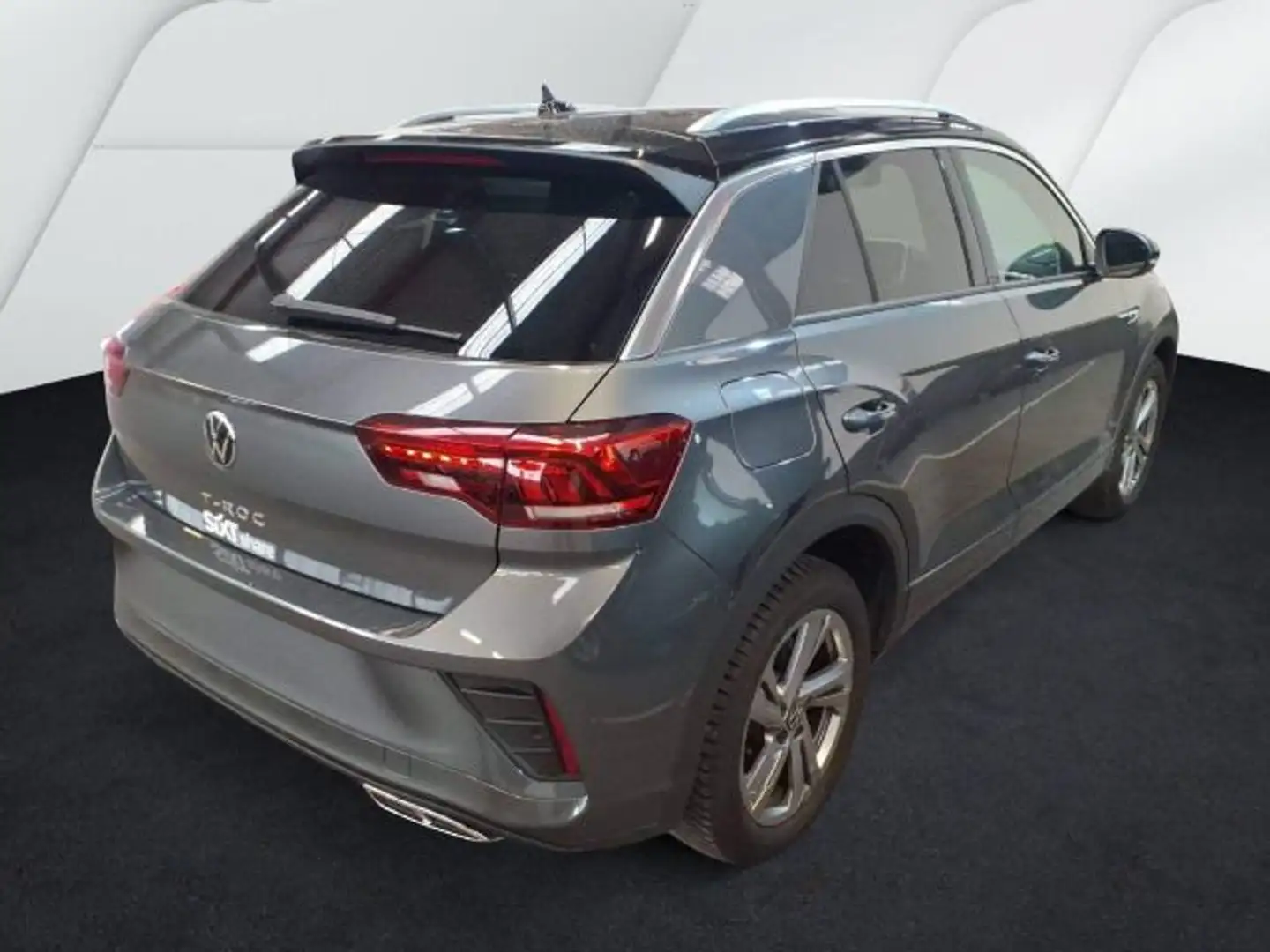 Volkswagen T-Roc 1.5 TSI R-Line AHK ACC NAVI LED Grau - 2