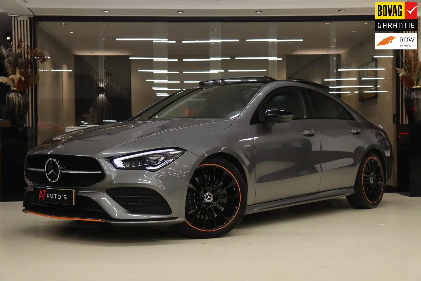 Mercedes-Benz CLA 250 4MATIC ORANGE EDITION/PANO/BURM/HEADUP/MEMORY/NAP/ Grijs - 1