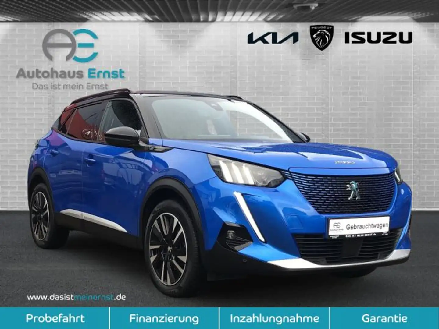 Peugeot 2008 Elektro GT Pack Azul - 2