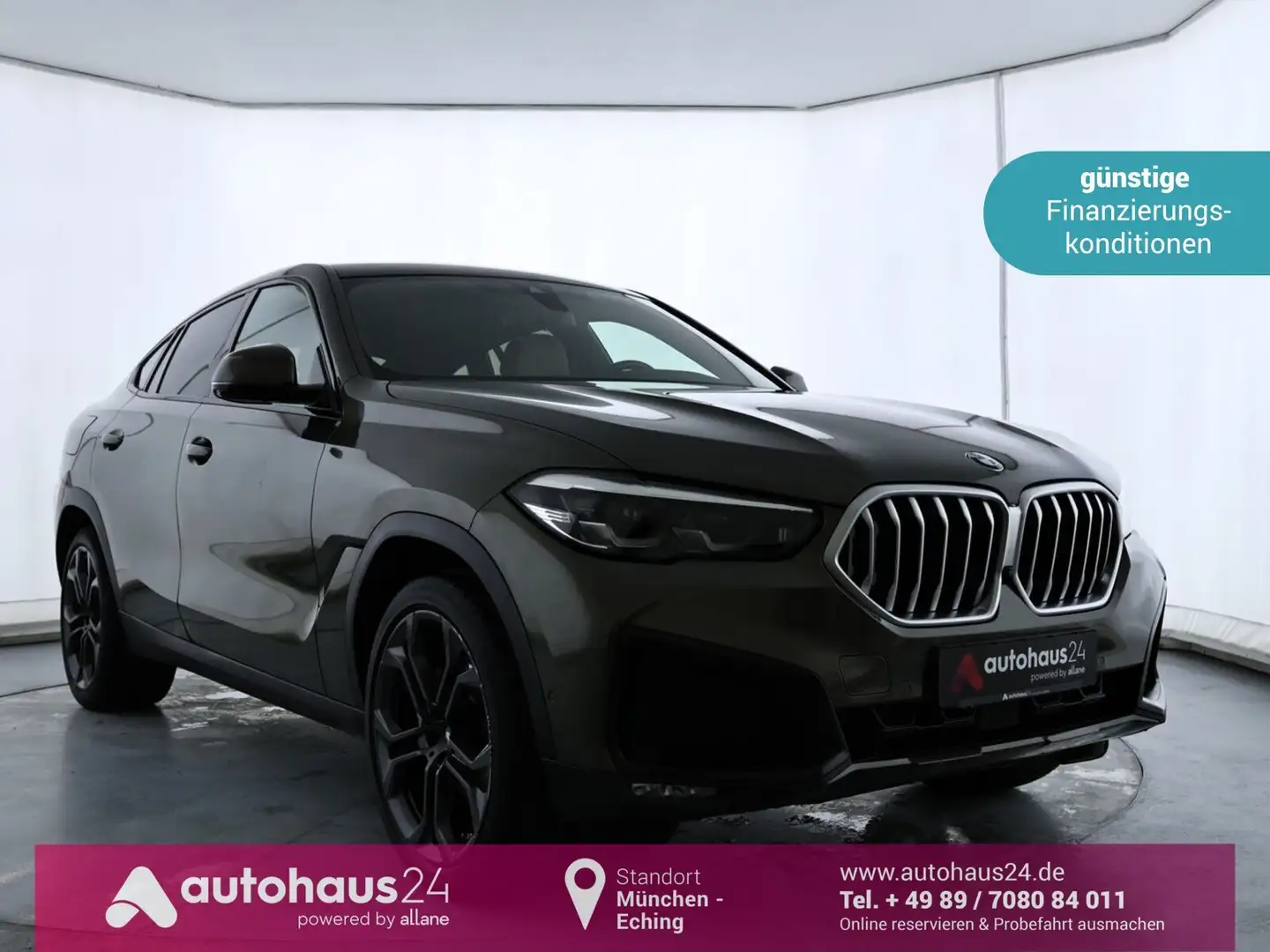 BMW X6 xDrive 40i XLine LED|Navi|Kamera|Leder|Sitzhz Grau - 1