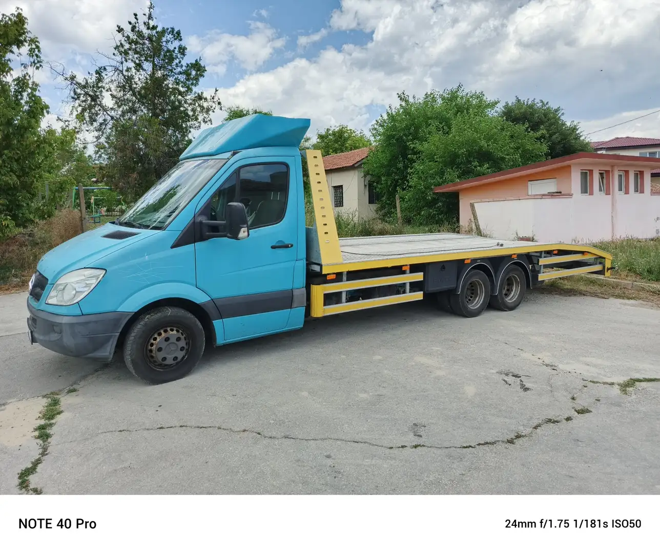 Mercedes-Benz Sprinter 519 CDI (BlueTec) 906.231 Bleu - 2