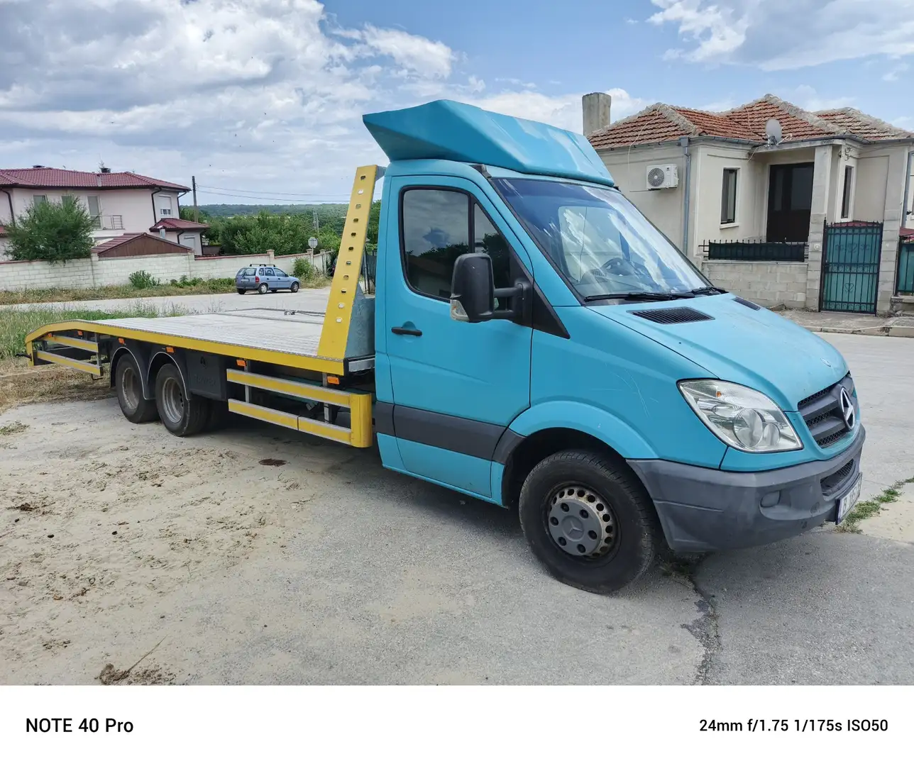 Mercedes-Benz Sprinter 519 CDI (BlueTec) 906.231 Bleu - 1