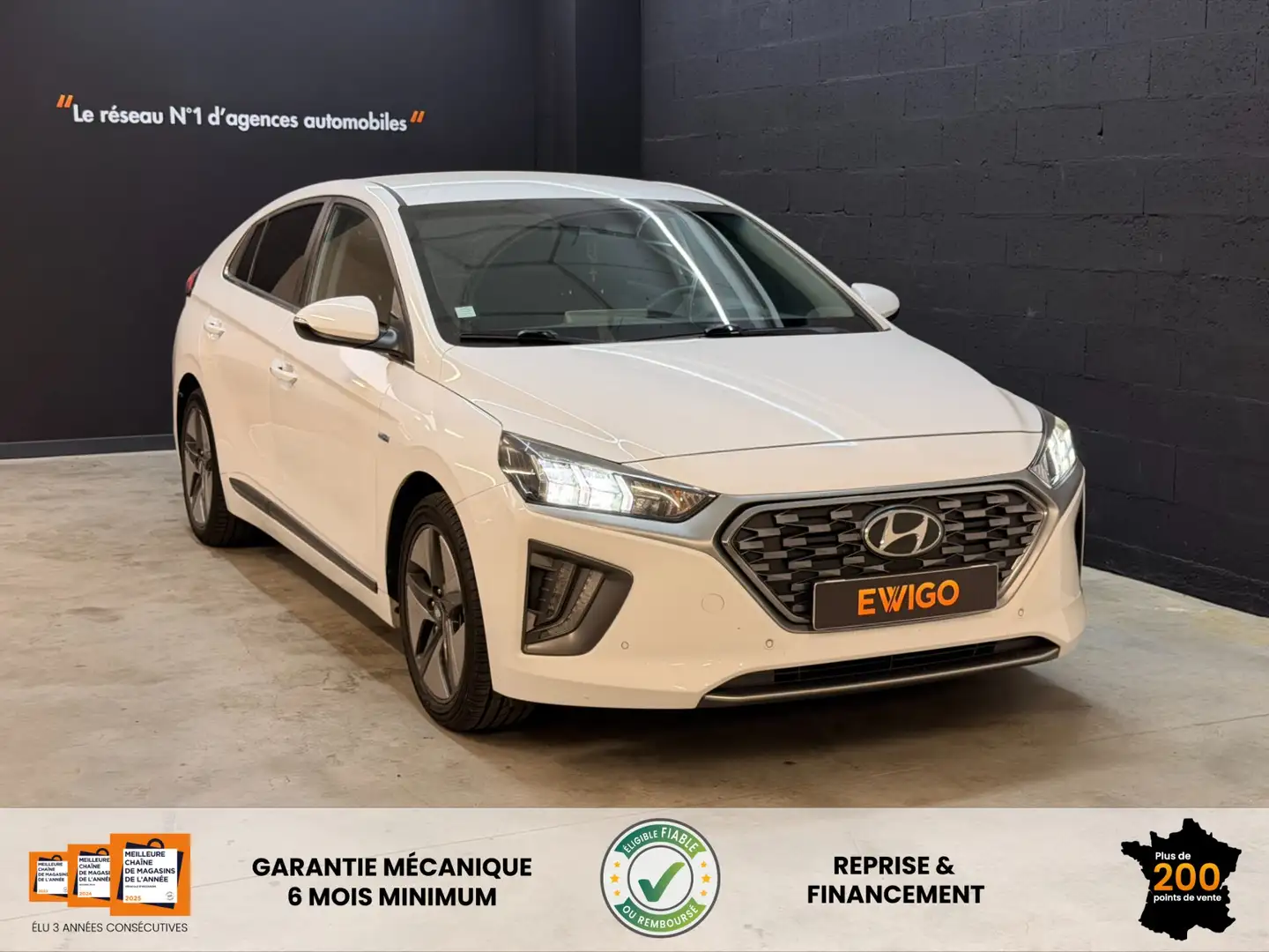Hyundai IONIQ 1.6 141H 105 HYBRID HEV EXECUTIVE BVA CARPLAY / CAMERA DE RECUL / SIEGES CHAUFFANT AV AR / SIEGES VENTILLÉS AR - 1