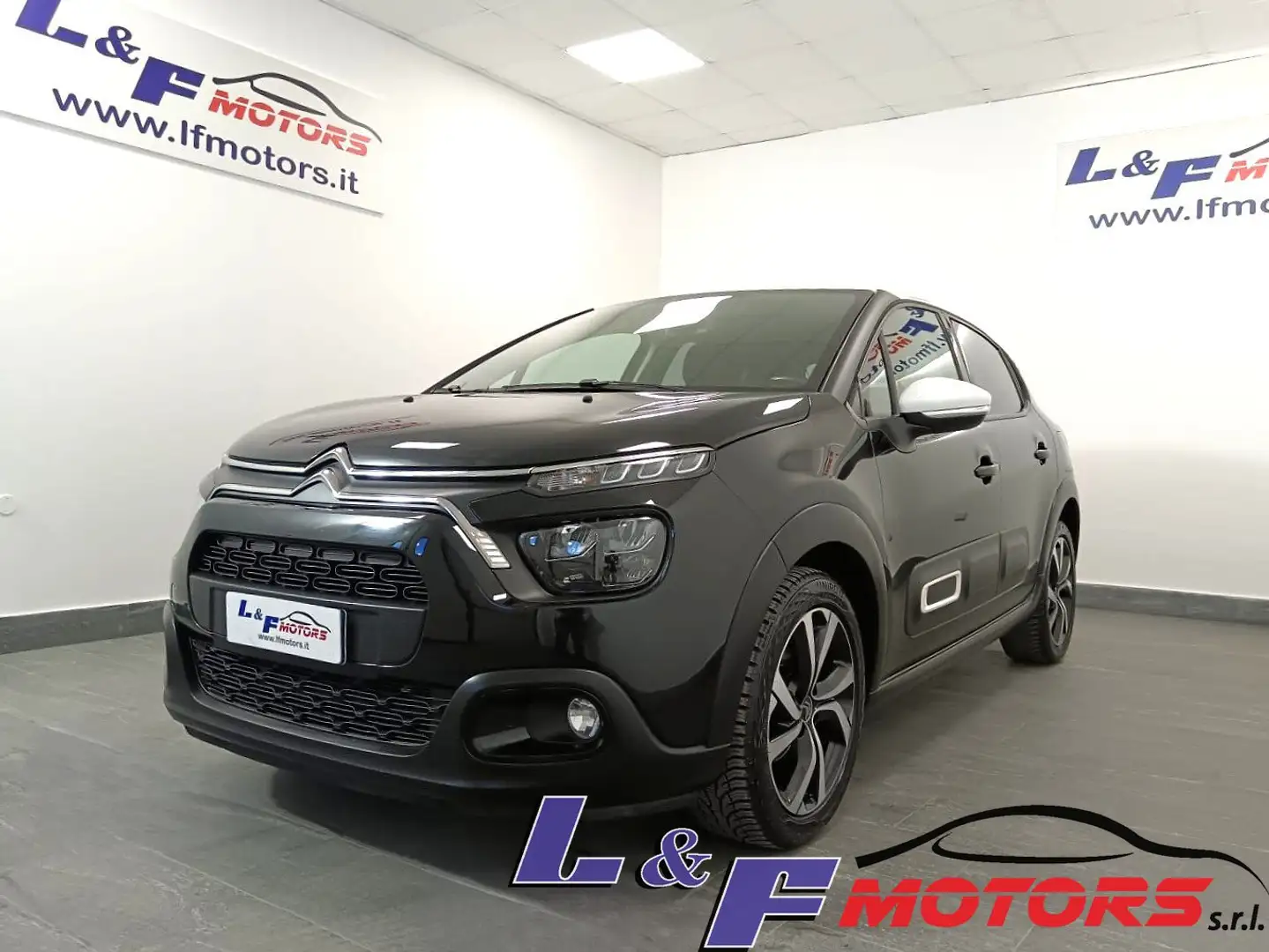 Citroen C3 C3 S&S 1.2 Benzina Shine Nero - 2