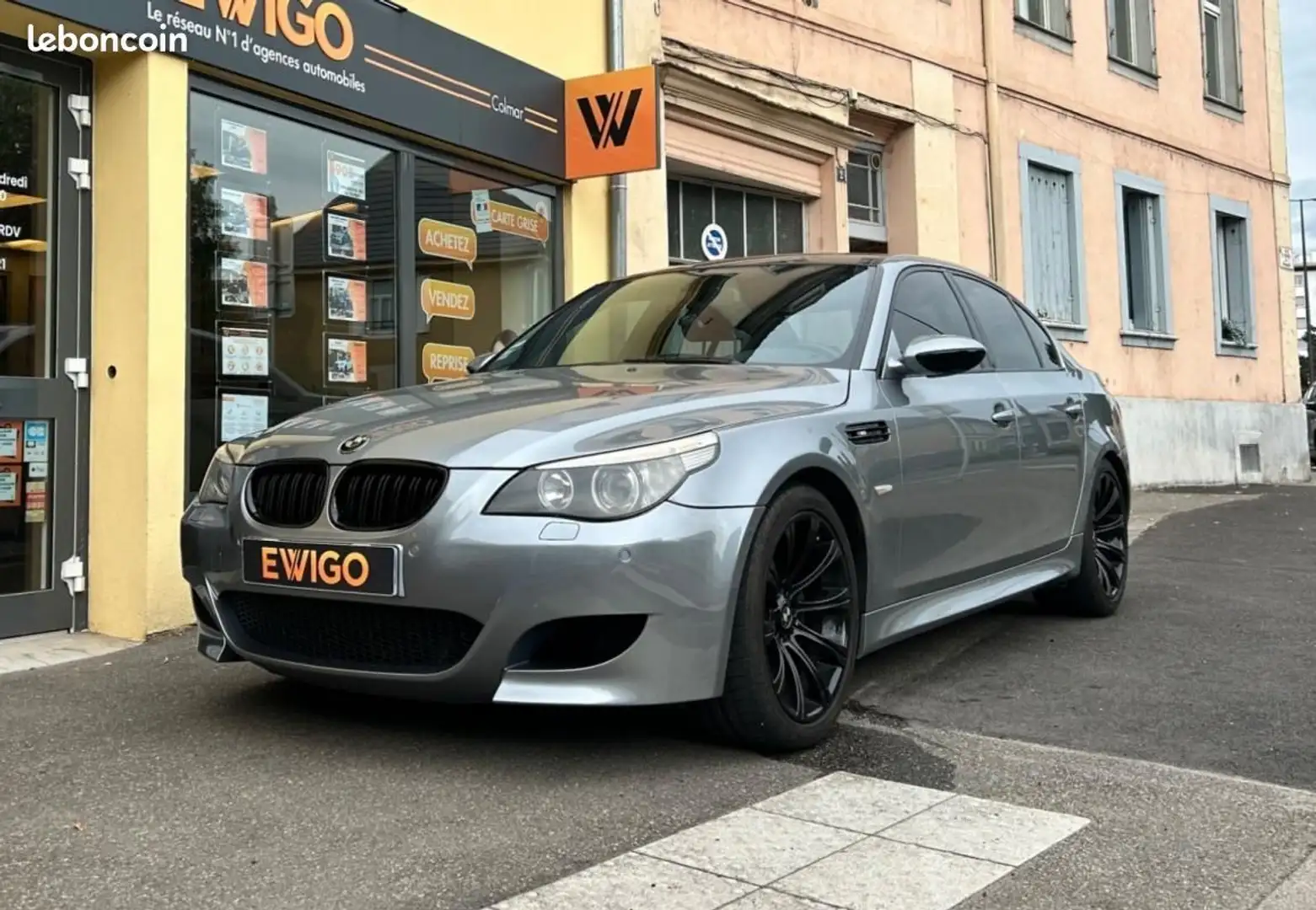 BMW M5 e60 5.0 i 505 blue smg bva garantie 6 mois Gris - 1