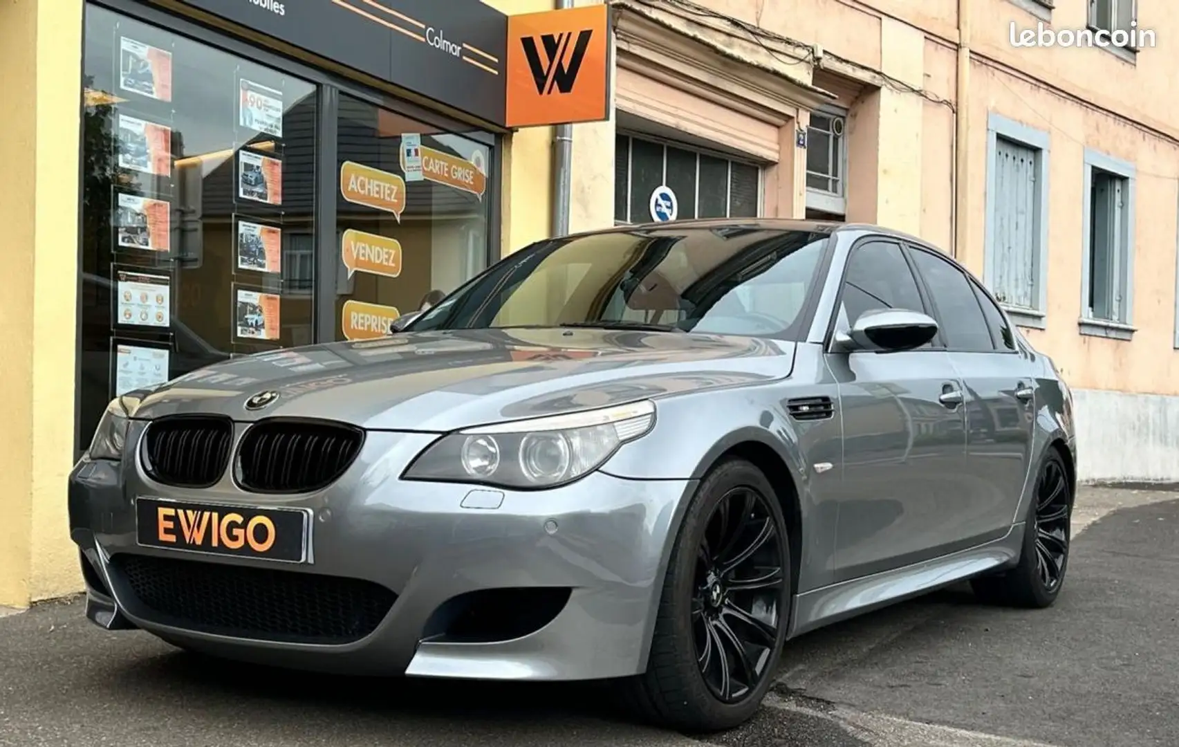 BMW M5 e60 5.0 i 505 blue smg bva garantie 6 mois Gris - 2