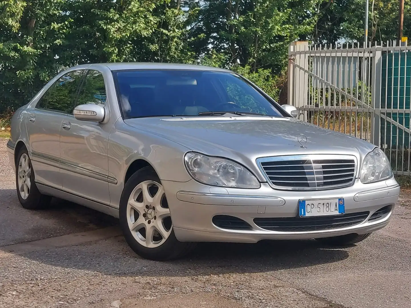 Mercedes-Benz S 500 Classe S - W/V 220 4matic lunga Argento - 1