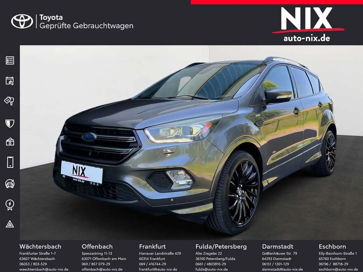 Ford Kuga 1.5 EcoBoost ST-Line 4x4 Start/Stopp KAMERA Gris - 1